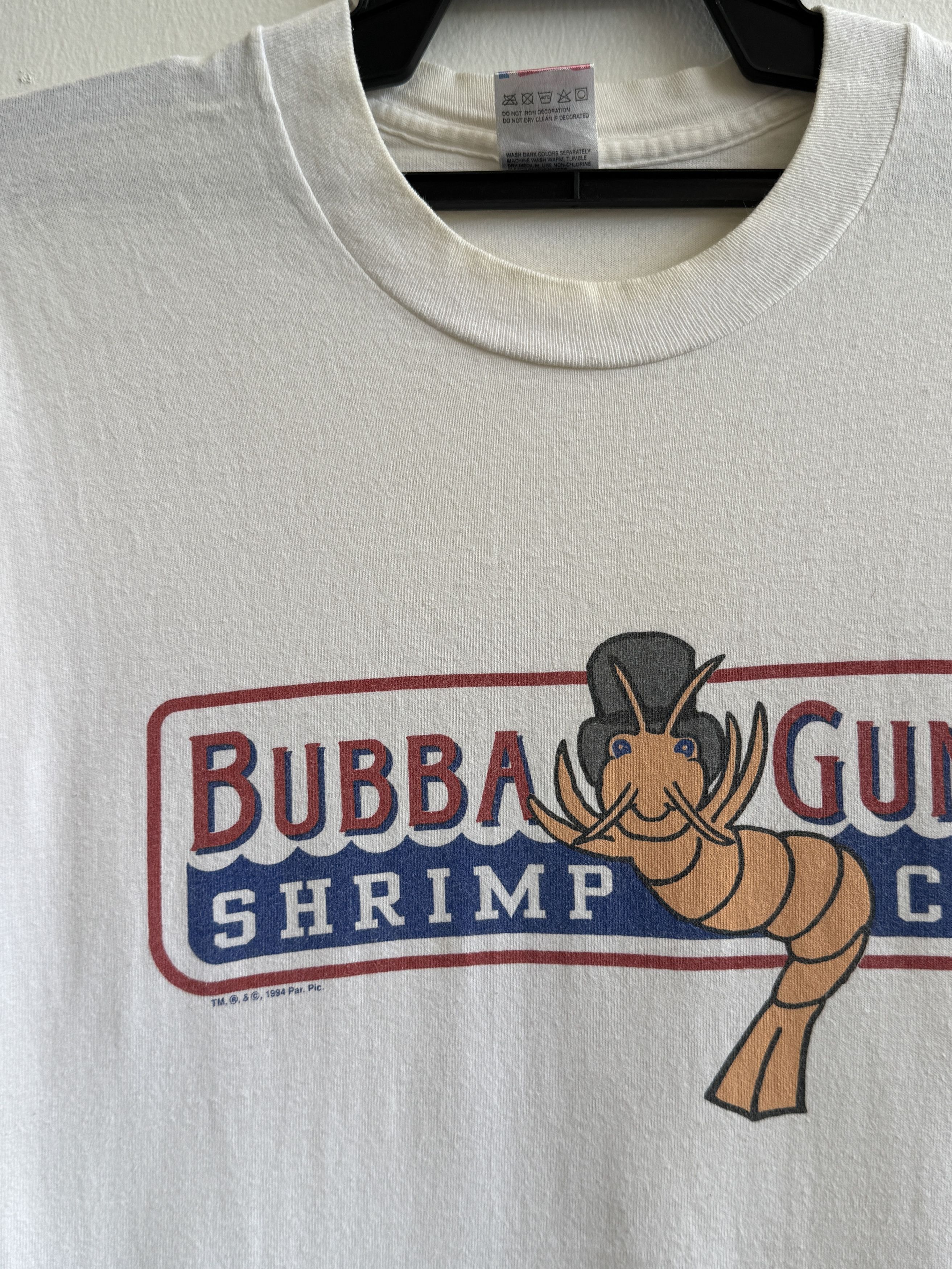 Vintage Forest Gump Bubba Gump Movie 1994's Vintage T-Shirt Size US L / EU 52-54 / 3 - 3 Thumbnail