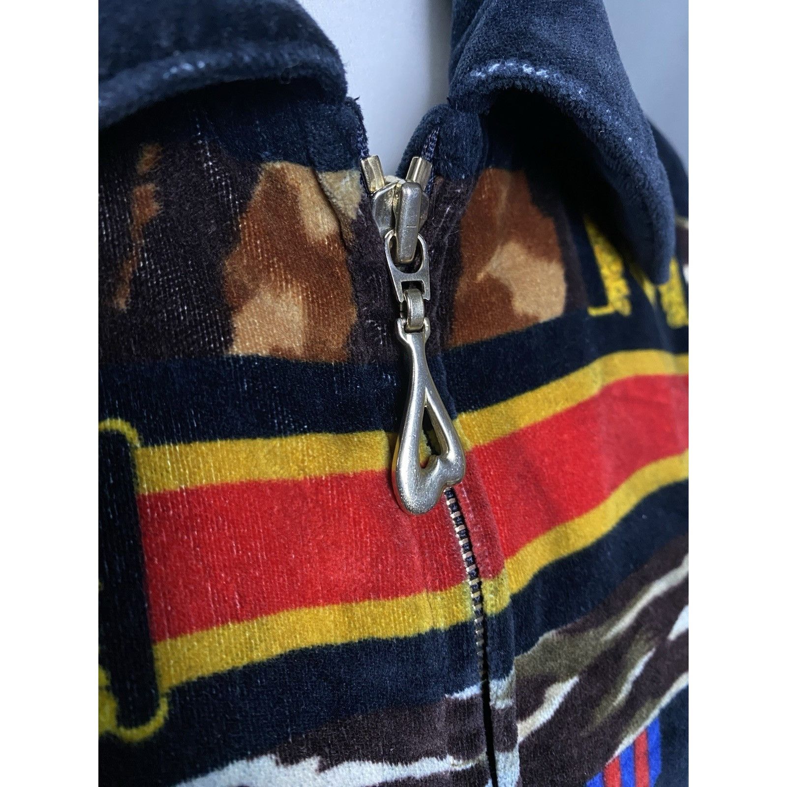 Escada Vintage 80s Escada Margaretha Ley Equestrian Velour Printed Size XS / US 0-2 / IT 36-38 - 8 Thumbnail