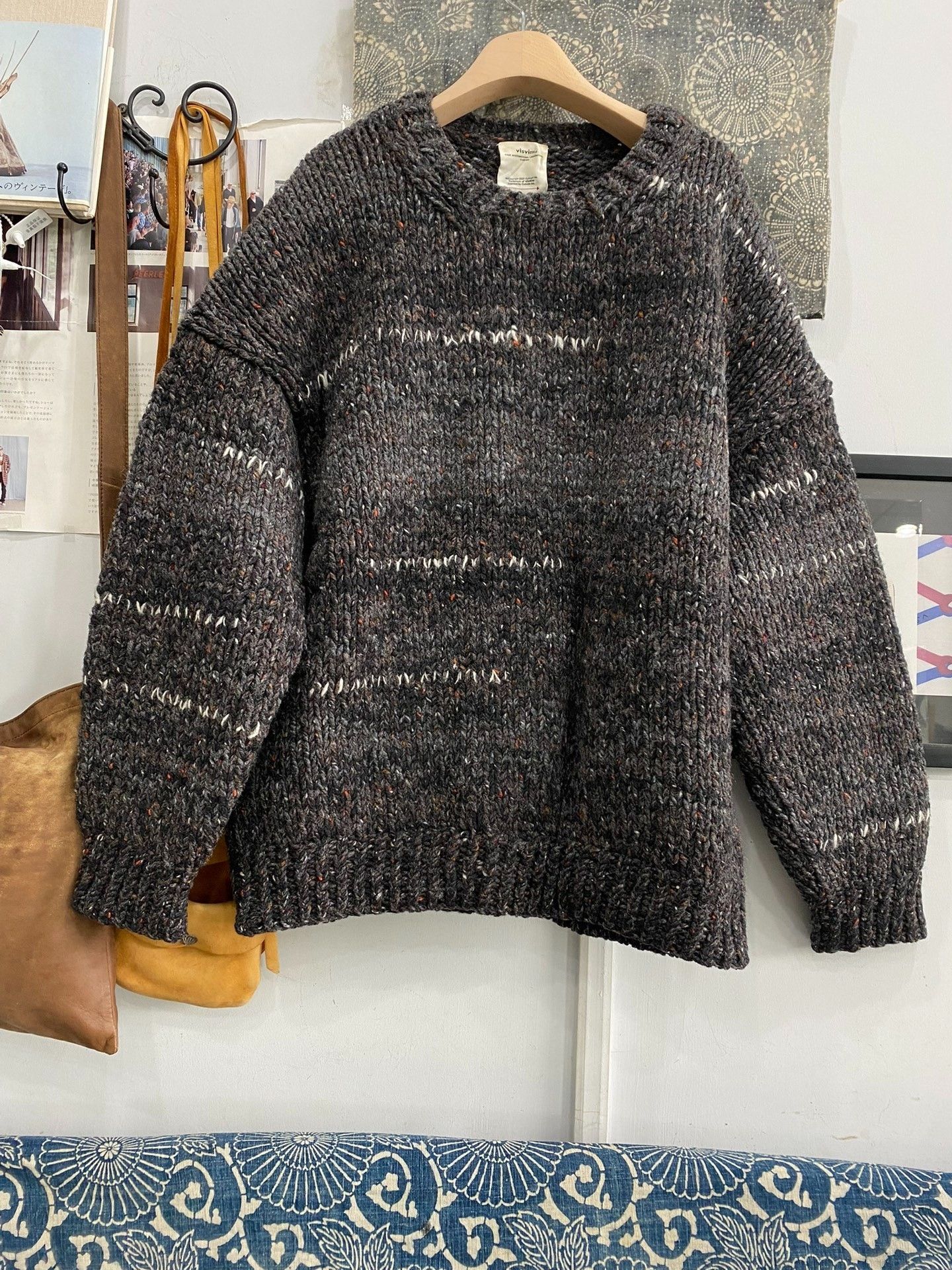 Visvim Sz 2 Visvim 21AW Amplus Crew Knit | Grailed