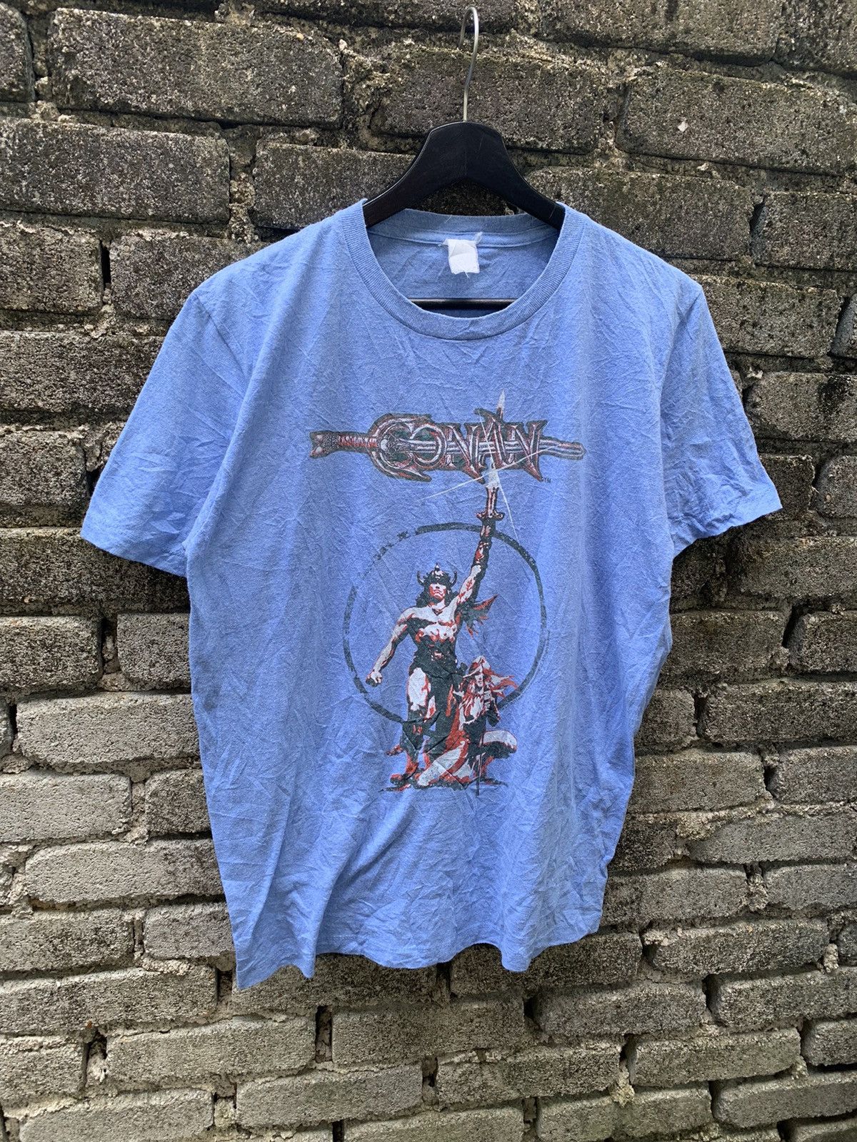 Vintage Vintage Y2K Conan The Barbarian Movie Tees Size US L / EU 52-54 / 3 - 3 Thumbnail