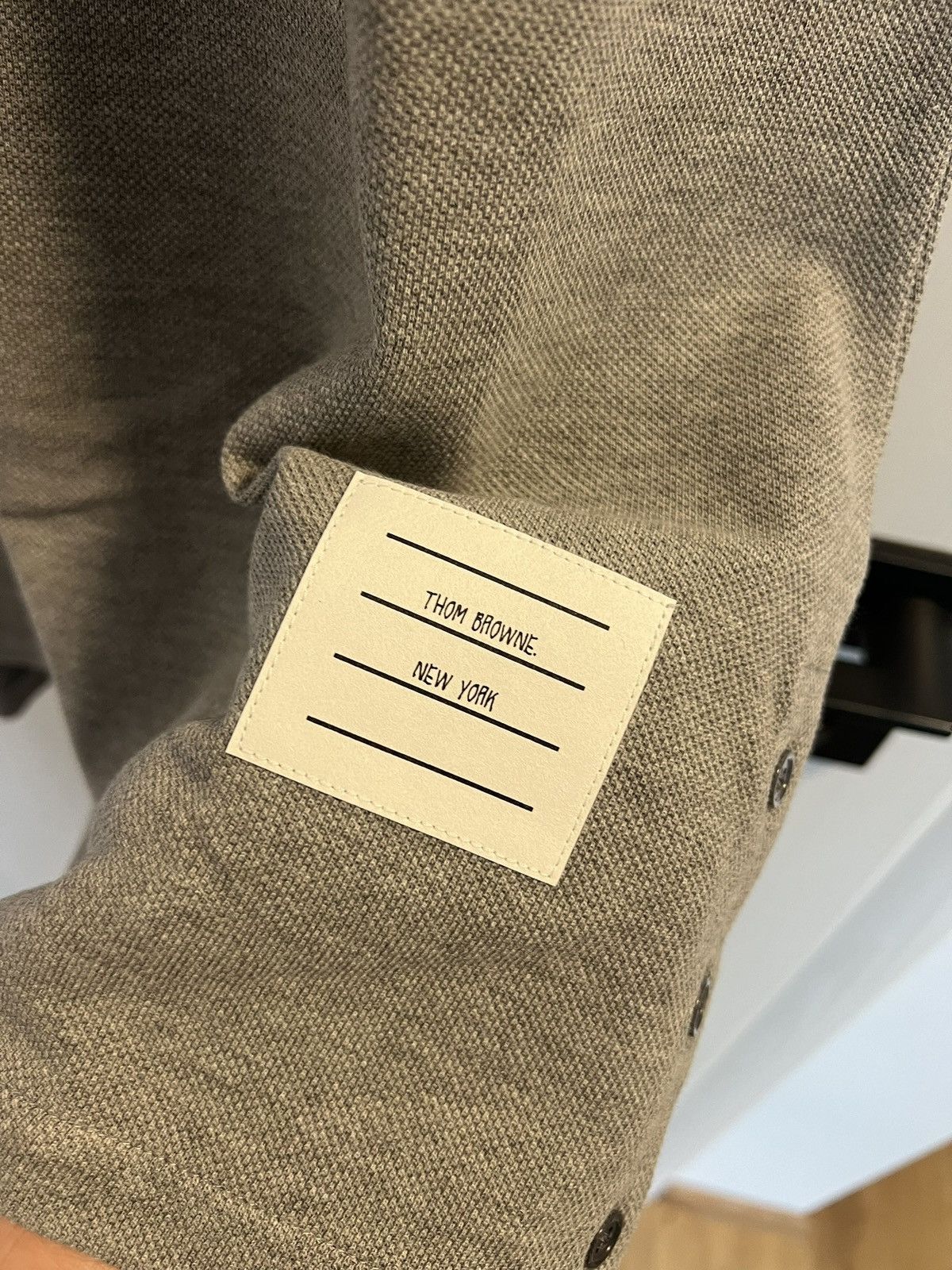 Thom Browne Knee-Length Polo Dress W/ Center Back RWB Stripe Size M / US 6-8 / IT 42-44 - 7 Thumbnail