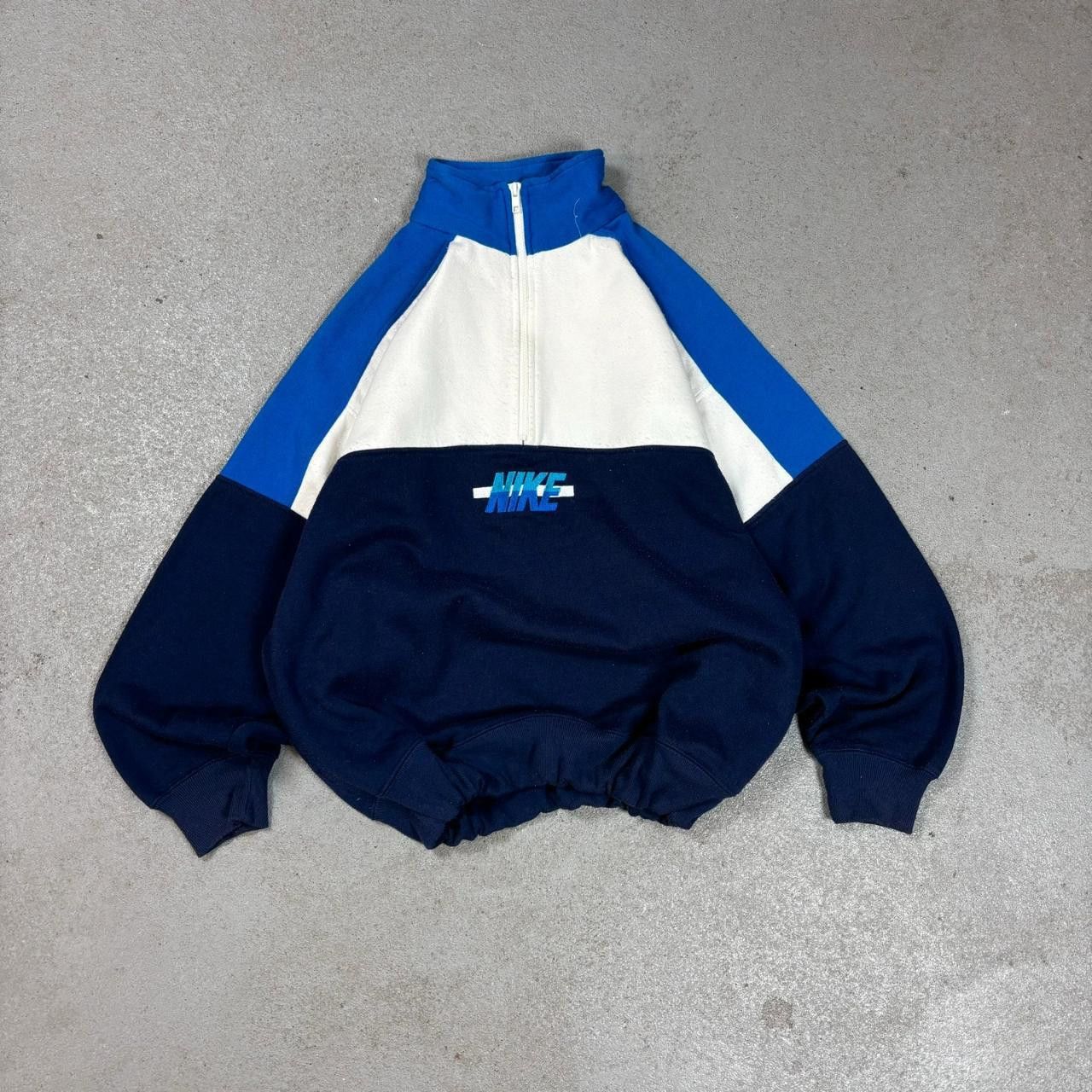 Japanese Brand × Nike × Vintage Vintage Nike boxy 80s-90s jumper Size US L / EU 52-54 / 3 - 1 Thumbnail