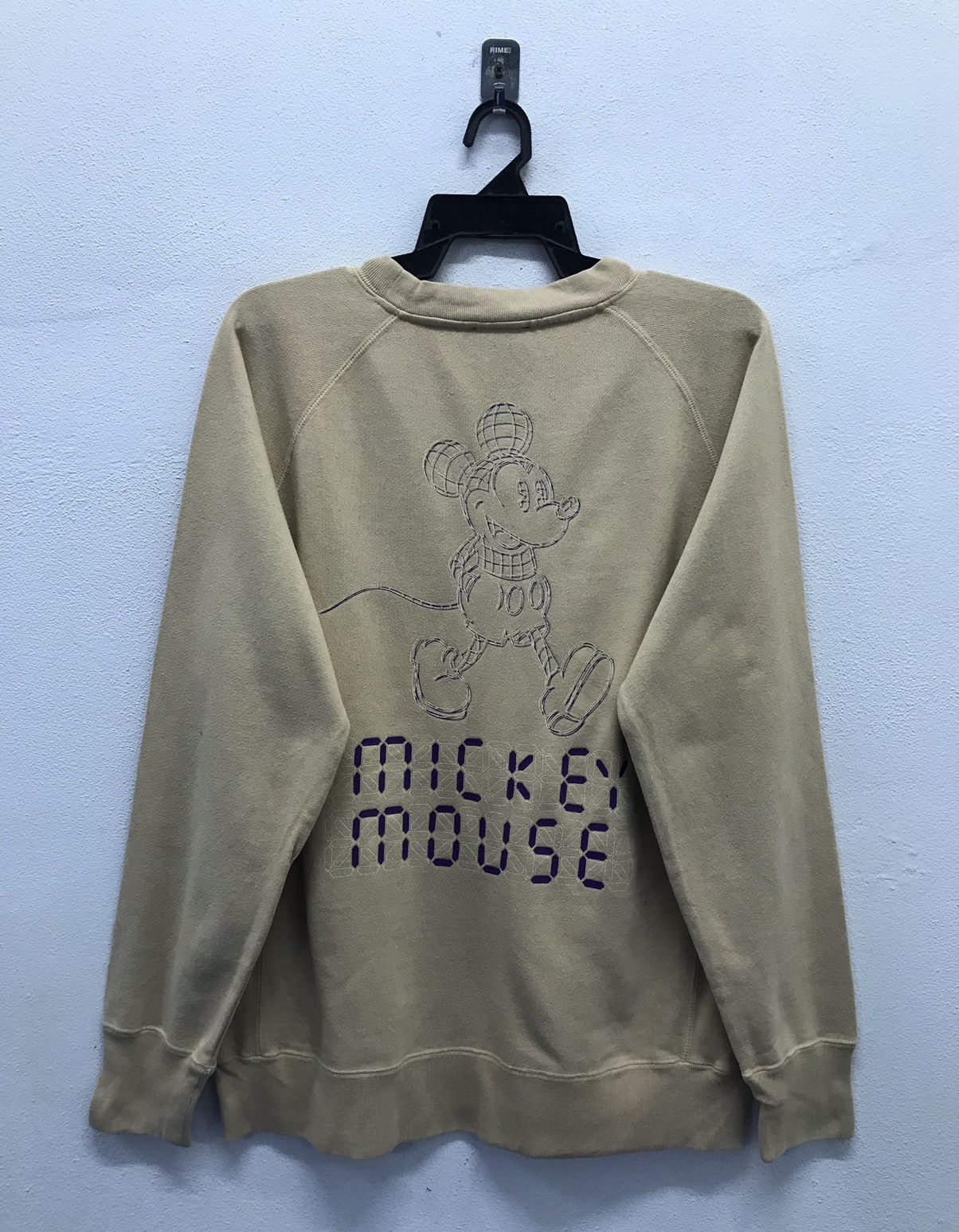 Disney × Mickey Mouse × Vintage Vintage Plastic Toys Disney Mickey Mouse Sweatshirt Size US M / EU 48-50 / 2 - 2 Thumbnail