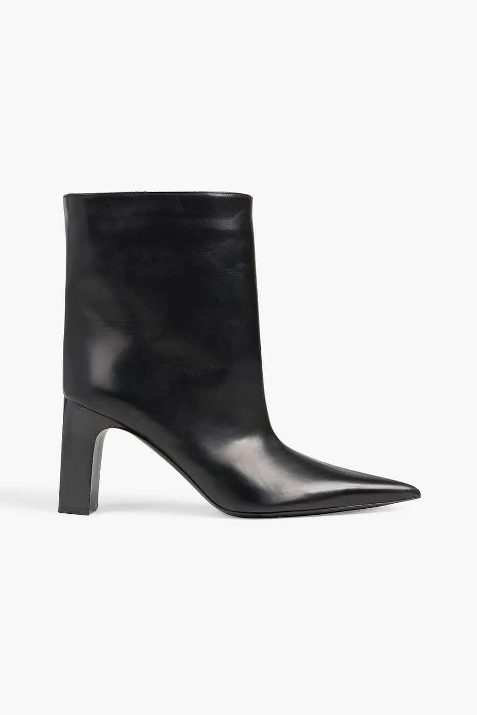 image of Balenciaga Blade Ankle Boots in Black, Women's (Size 7)