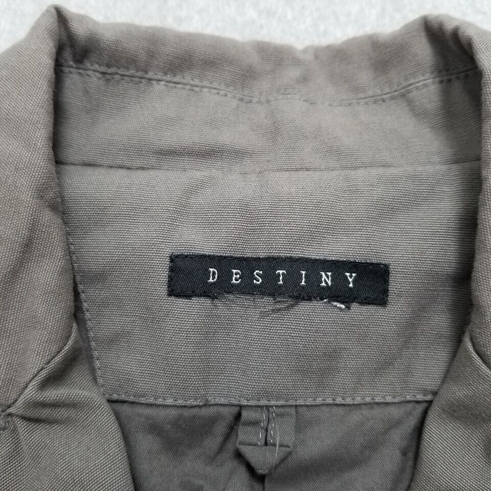 Other Destiny Jacket Womens Medium Large Gray Brown Button Outdoor Size M / US 6-8 / IT 42-44 - 5 Thumbnail