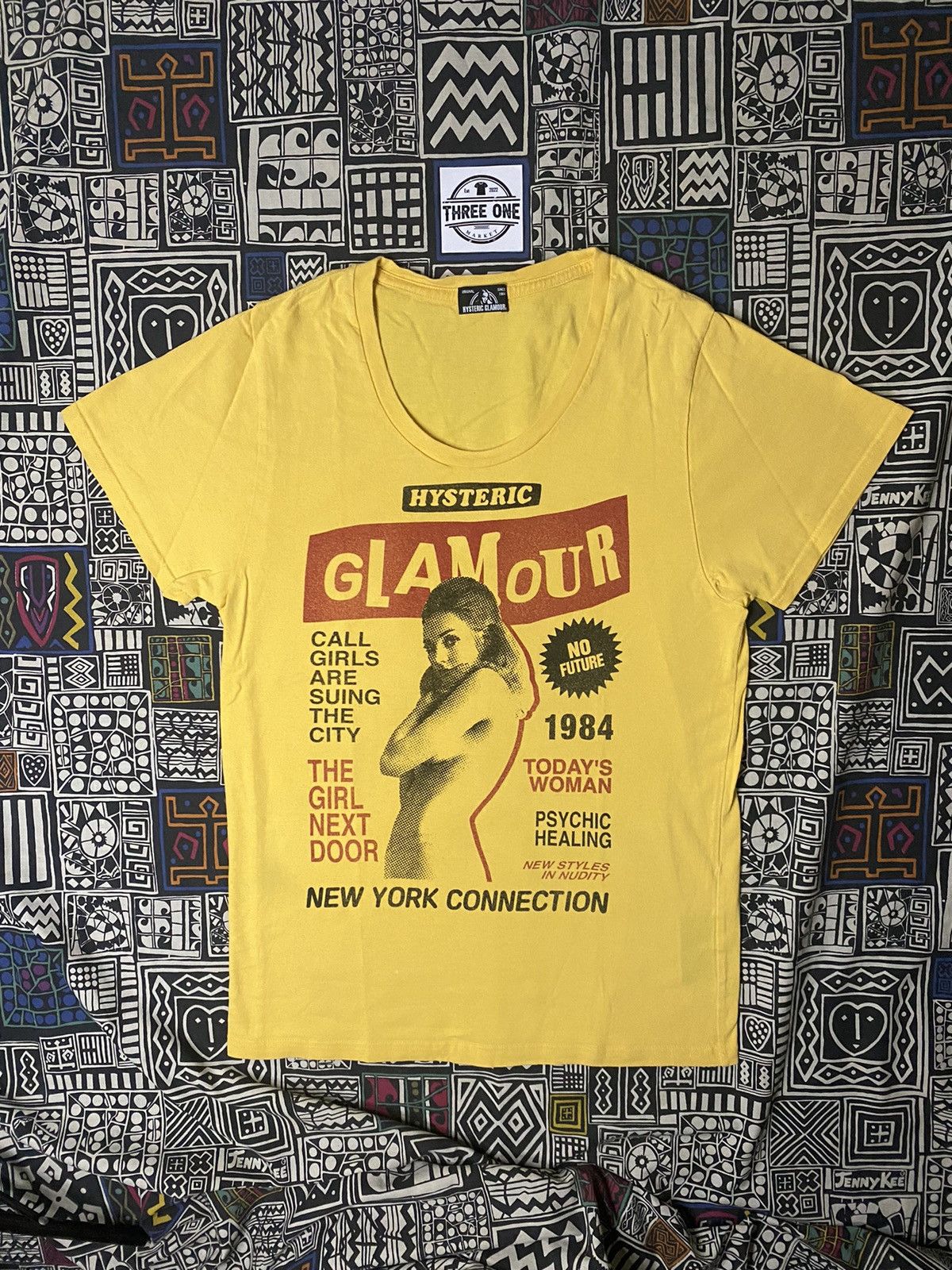 Hysteric Glamour HYSTERIC GLAMOUR 1984 NYC NUDE GIRL TEE Size US M / EU 48-50 / 2 - 1 Thumbnail