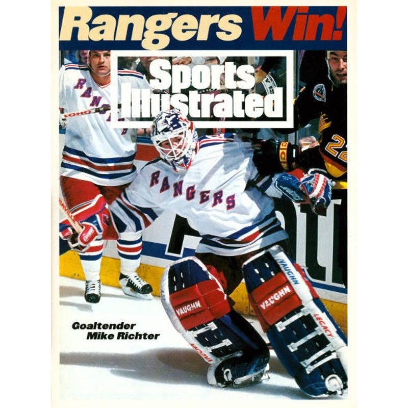 NHL × Starter RICHTER #35 New York Rangers STARTER jersey 2XL NHL vintage Size US XXL / EU 58 / 5 - 3 Thumbnail