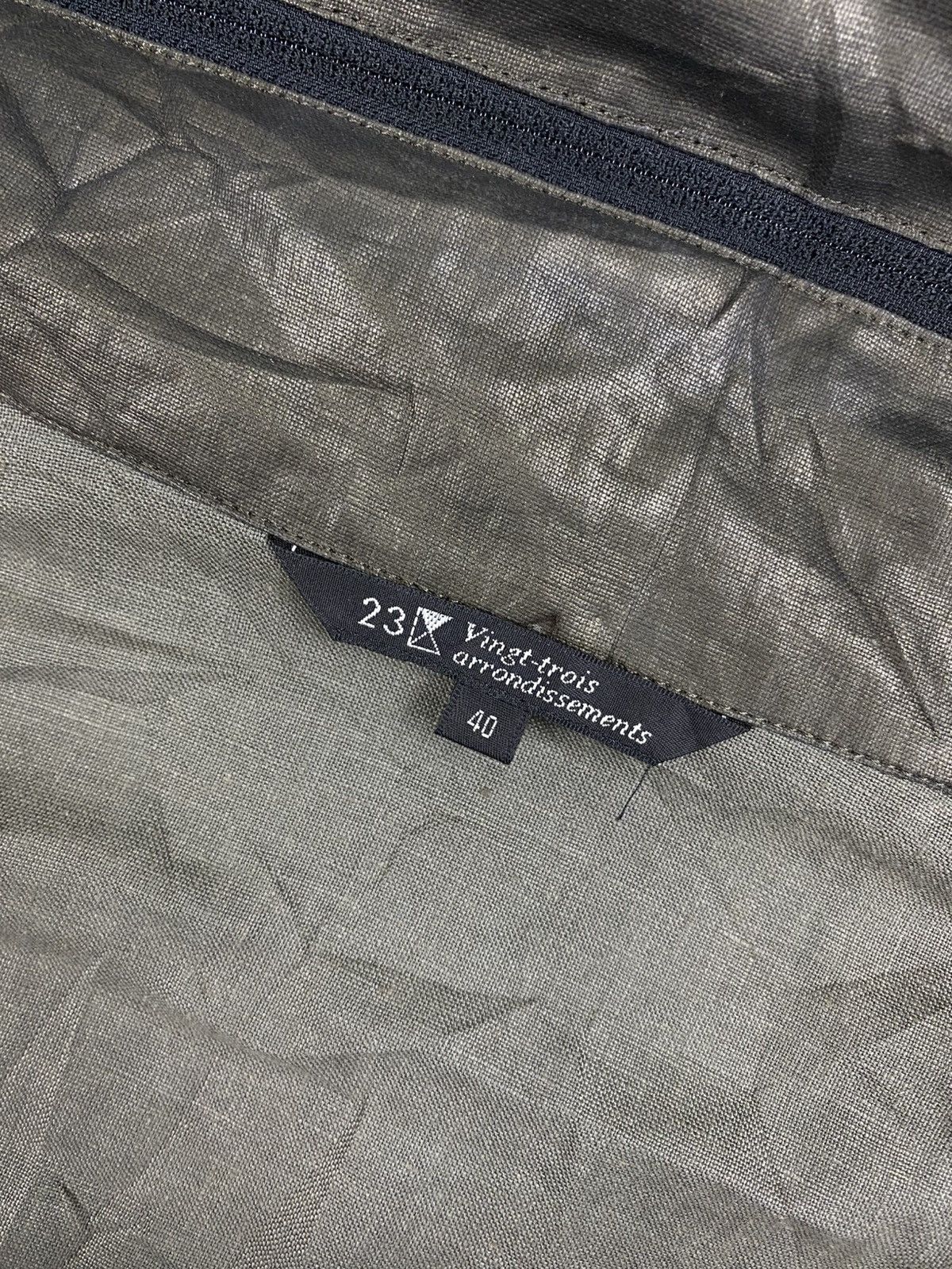 Vintage Vintage 23 Vingt-Trois Microtex Italy Fabric Jacket Size US M / EU 48-50 / 2 - 10 Thumbnail