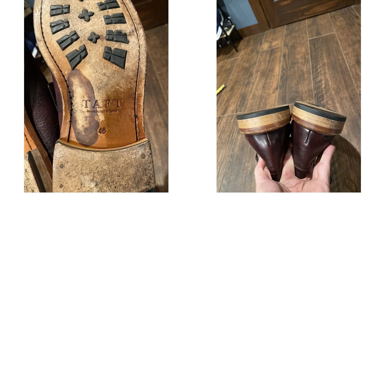Drome TAFT Rome Boot Sz 46 Brown Pebbled Leather Made In Spain Size US 13 / EU 46 - 9 Thumbnail