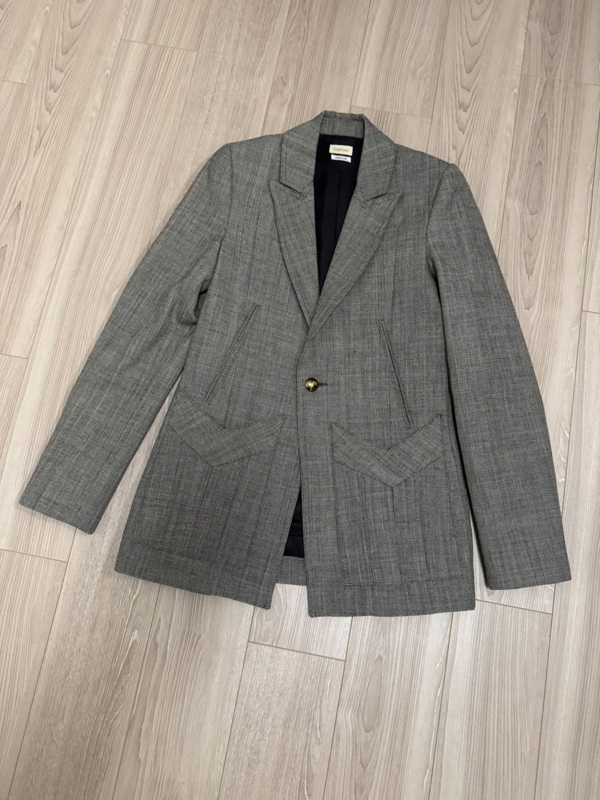 Stefan Cooke Stefen Cooke SS21 Tweed tailored jacket Size US S / EU 44-46 / 1 - 5 Thumbnail