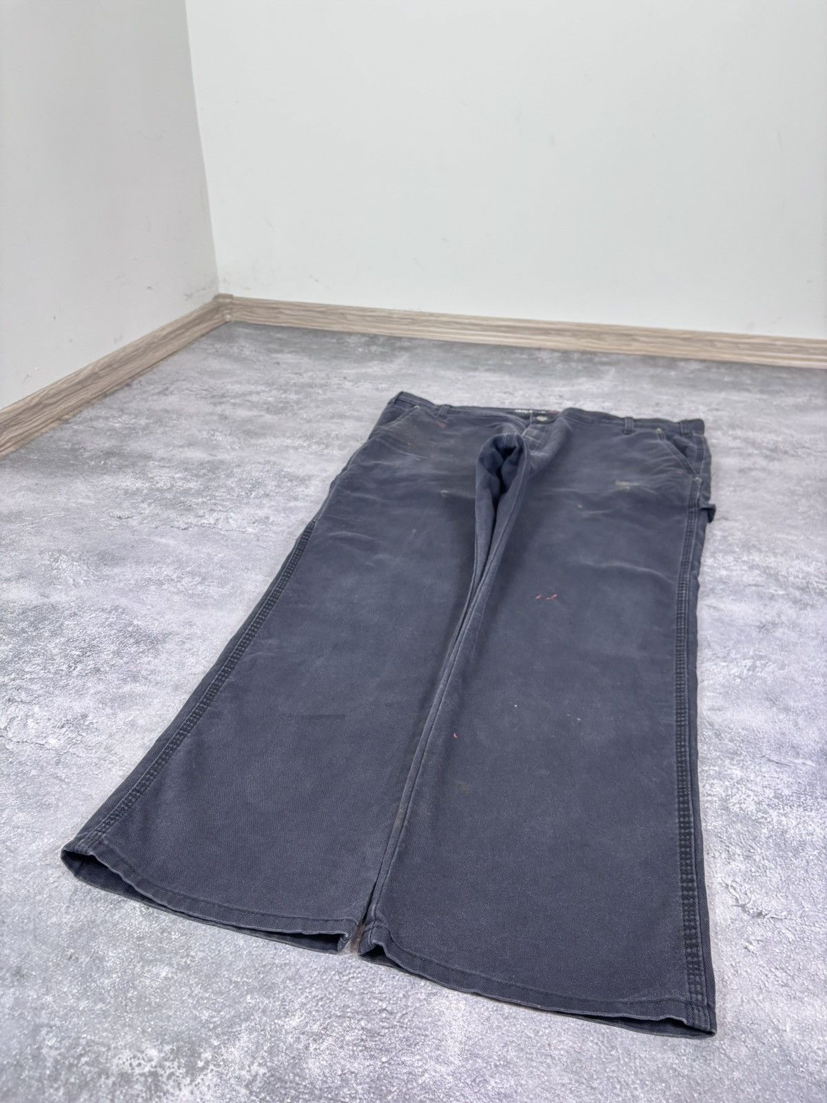 Dickies Dickies Flex Men’s Carpenter Pants Trousers Navy Workwear Size US 44 / EU 60 - 9 Thumbnail