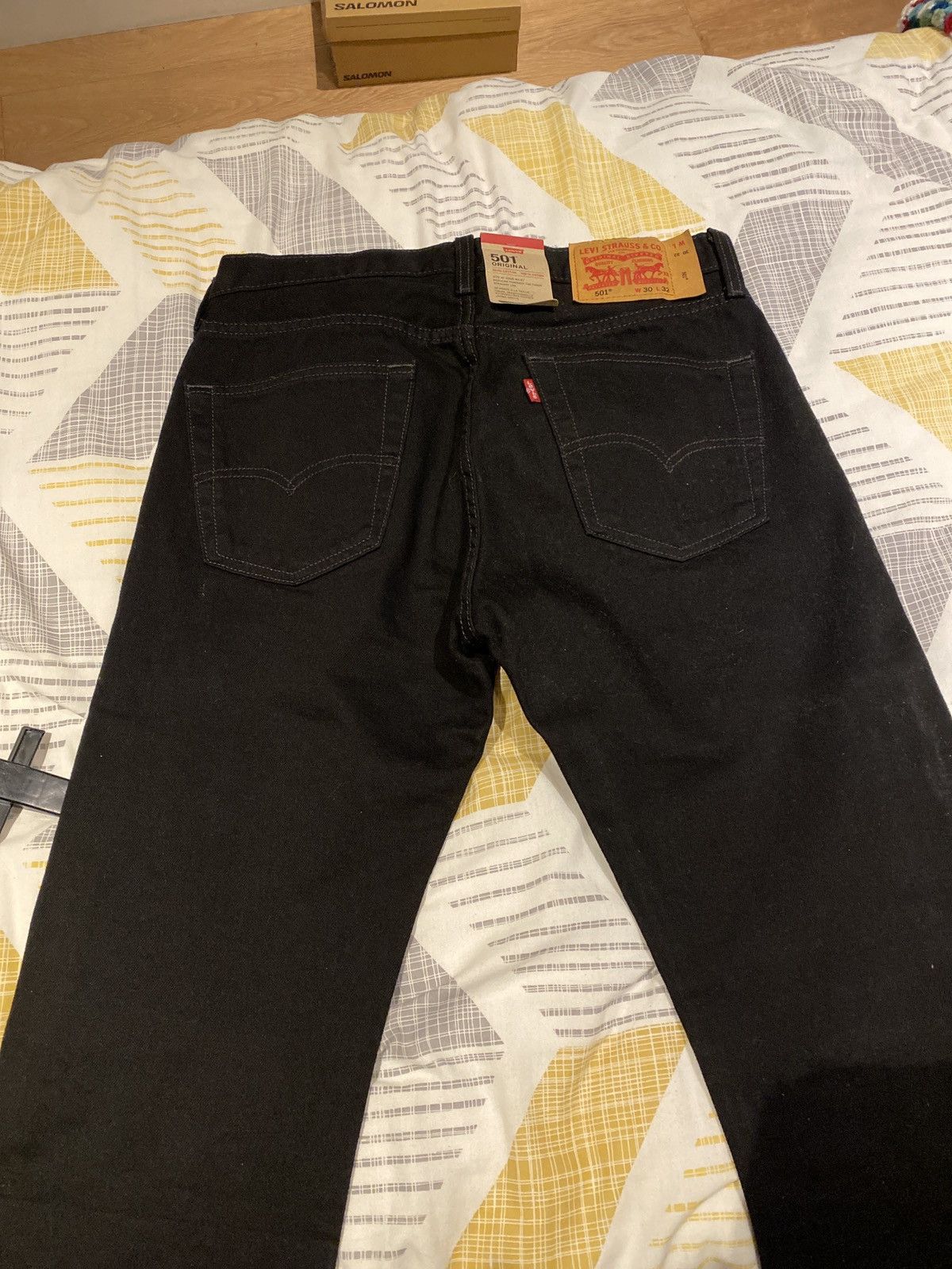 Levi's 30x32 Levi’s 501 Original Black Size US 30 / EU 46 - 3 Thumbnail