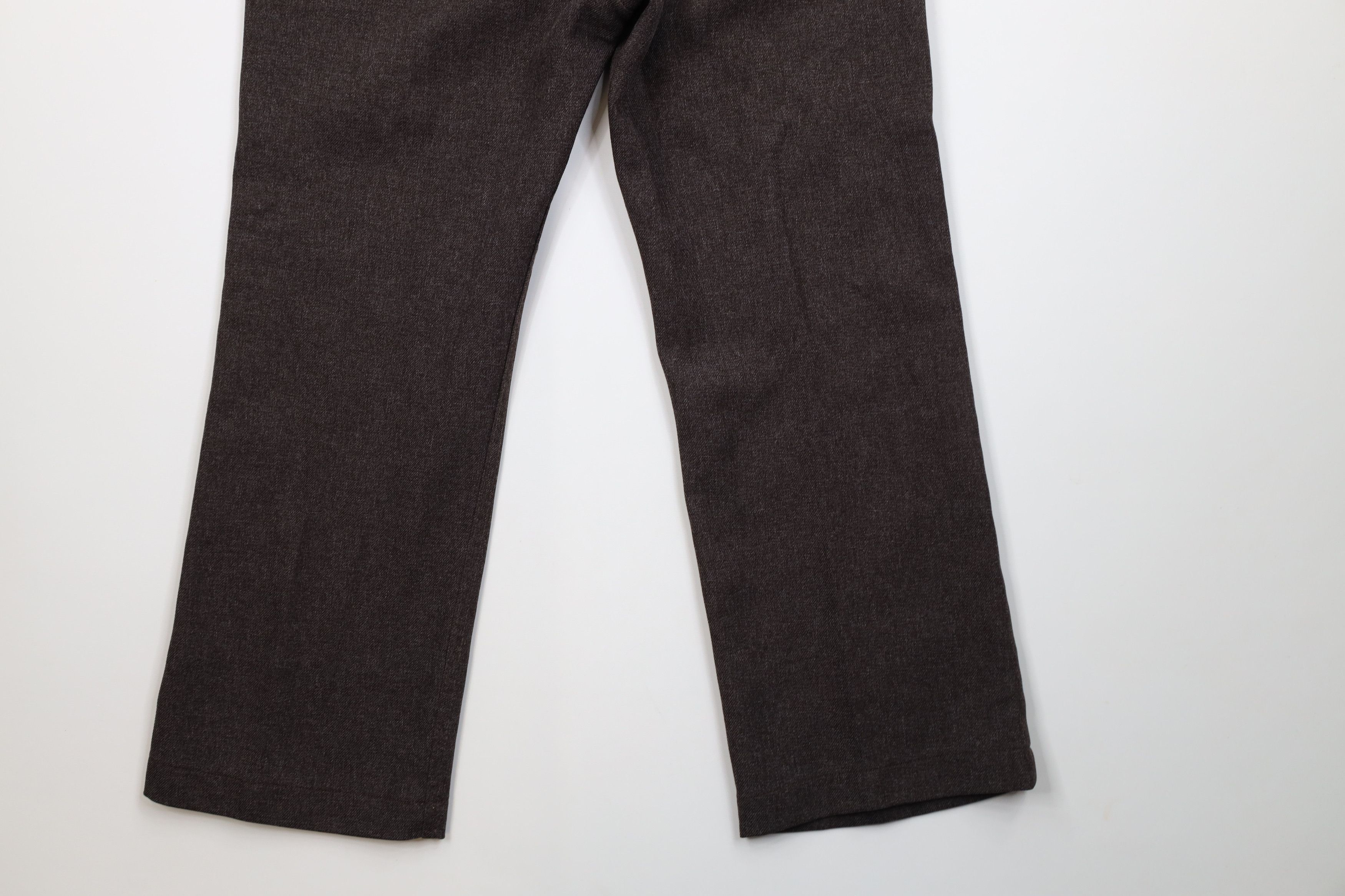 Wrangler Vintage 90s Wrangler Wide Leg Chino Pants Heather Brown USA Size US 34 / EU 50 - 12 Thumbnail