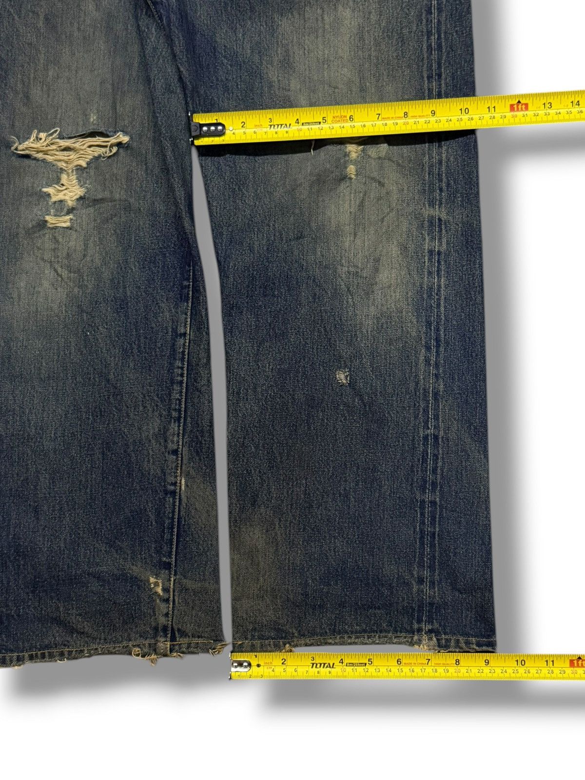 Levi's Vintage Clothing Vintage 00s Levi’s 501 Selvedge Big E USA Made 555 | W32 Size US 32 / EU 48 - 20 Thumbnail
