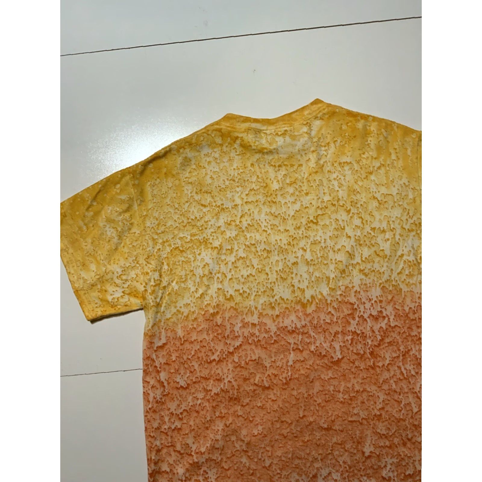 Vintage VINTAGE Freeze Tag 90s Y2K AOP S/S Crewneck T-Shirt L Mens Yellow Burst Orange Yellow - 50x28.5 Size US L / EU 52-54 / 3 - 4 Thumbnail