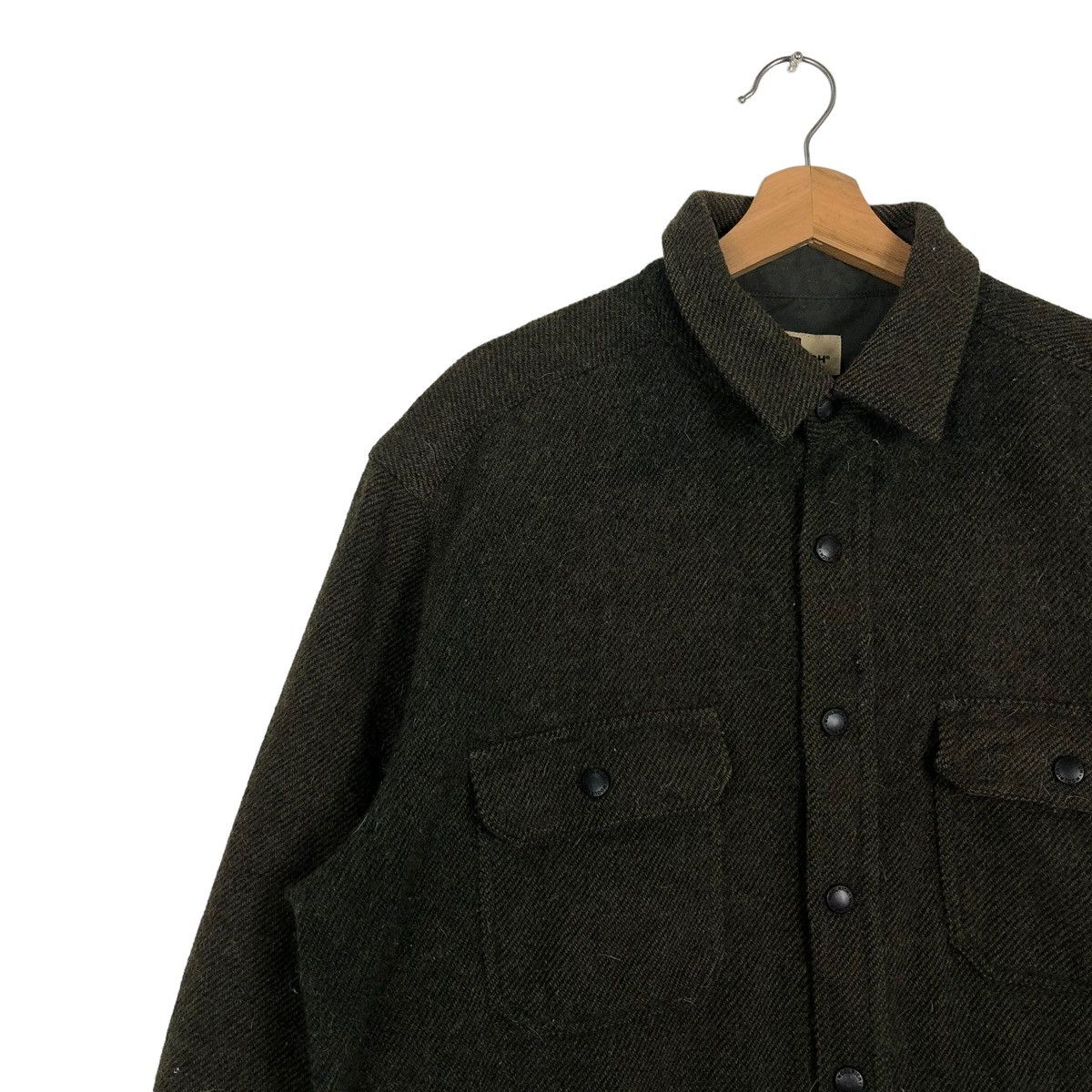 Japanese Brand × Woolrich Woolen Mills 🔥90’s VINTAGE WOOL SHIRT WORK JACKET WOOLRICH JAPAN Size US M / EU 48-50 / 2 - 8 Thumbnail