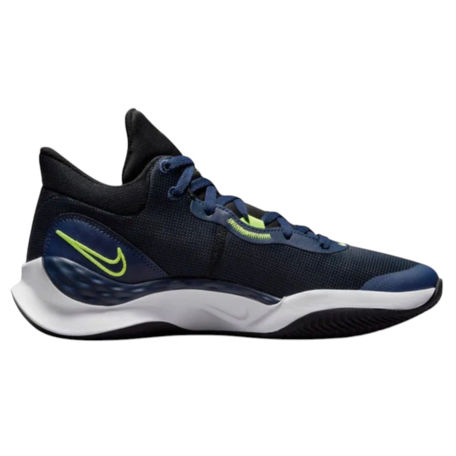 Nike Nike Renew Elevate 3 'Black Navy Volt' Shoes DD9304-005 Men' Size US 9 / EU 42 - 2 Thumbnail