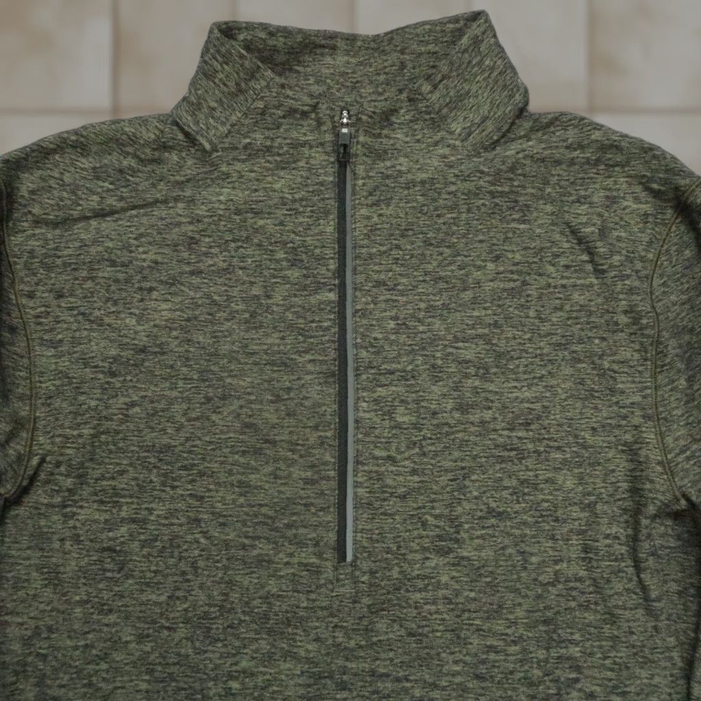 Lululemon Lululemon Pullover Men XS Green Surge Warm Half Zip Pocket Training Performance Shirt Size US XS / EU 42 / 0 - 1 Thumbnail