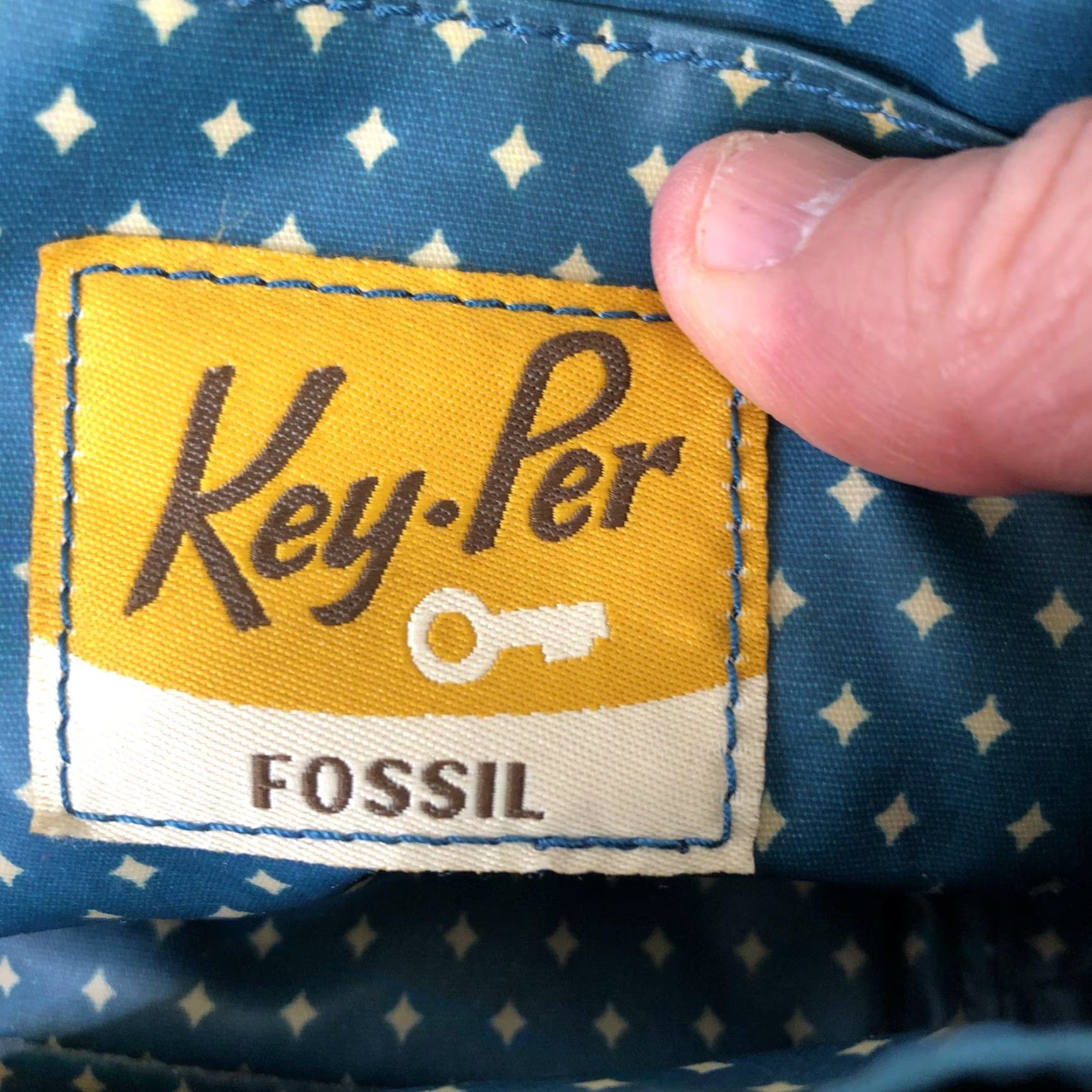 Fossil Fossil Key Per Satchel Handbag Womens Brown Floral PVC Top Handle Bag Medium Casual Travel Size M / US 6-8 / IT 42-44 - 7 Thumbnail