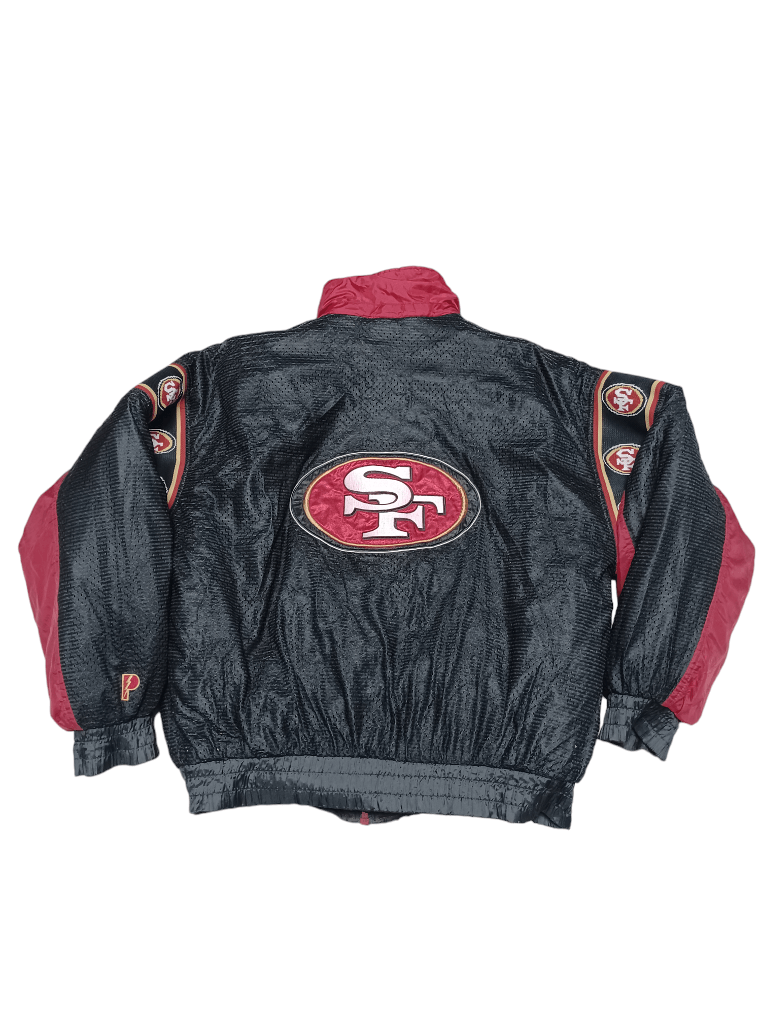 Pro Player VINTAGE REVERSEABLE SAN FRANCISCO 49ERS BOMBER JACKET Size US XXL / EU 58 / 5 - 2 Thumbnail