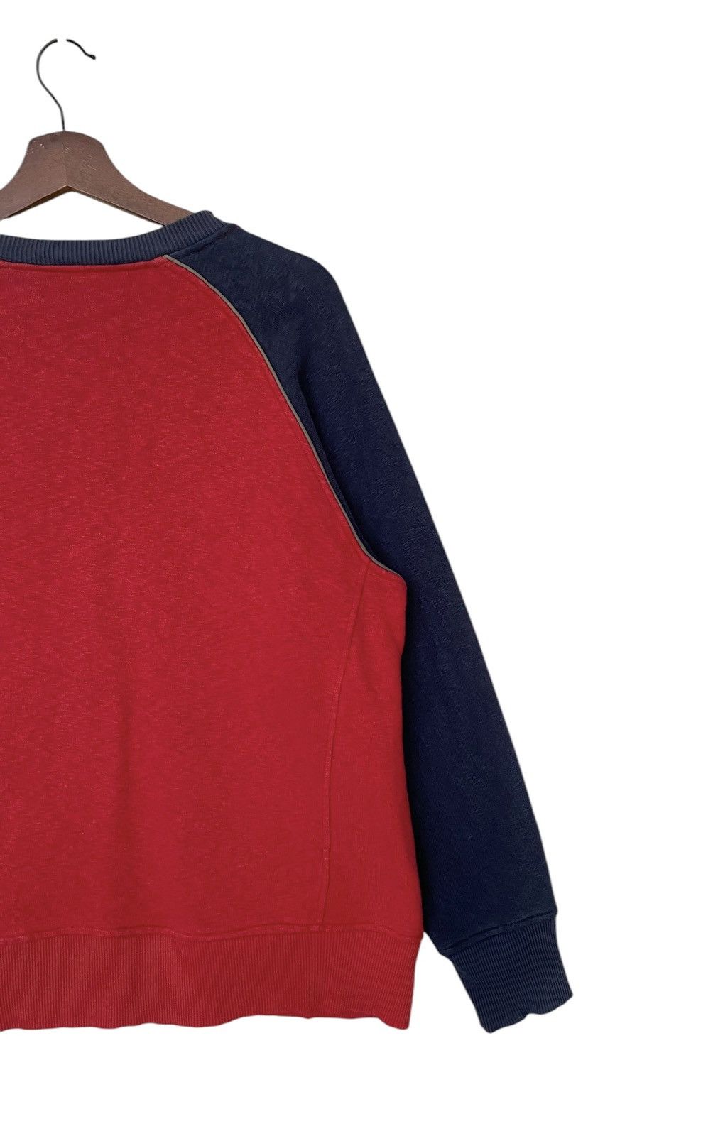 Vans × Vintage Vintage Brand Vans Two Tone Big Logo Sweatshirt 1990s Size US M / EU 48-50 / 2 - 6 Thumbnail