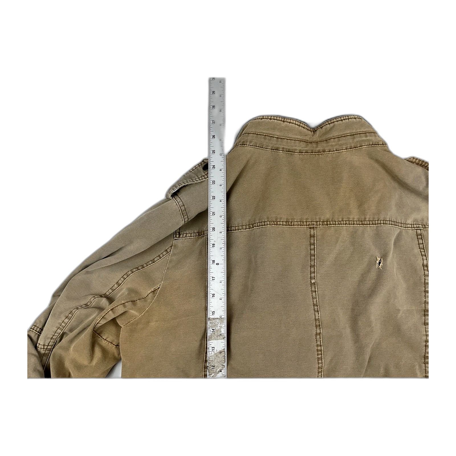 Levi's Levis Hooded Canvas Sherpa Field Jacket Mens XL Tan Workwear Size US XL / EU 56 / 4 - 2 Thumbnail