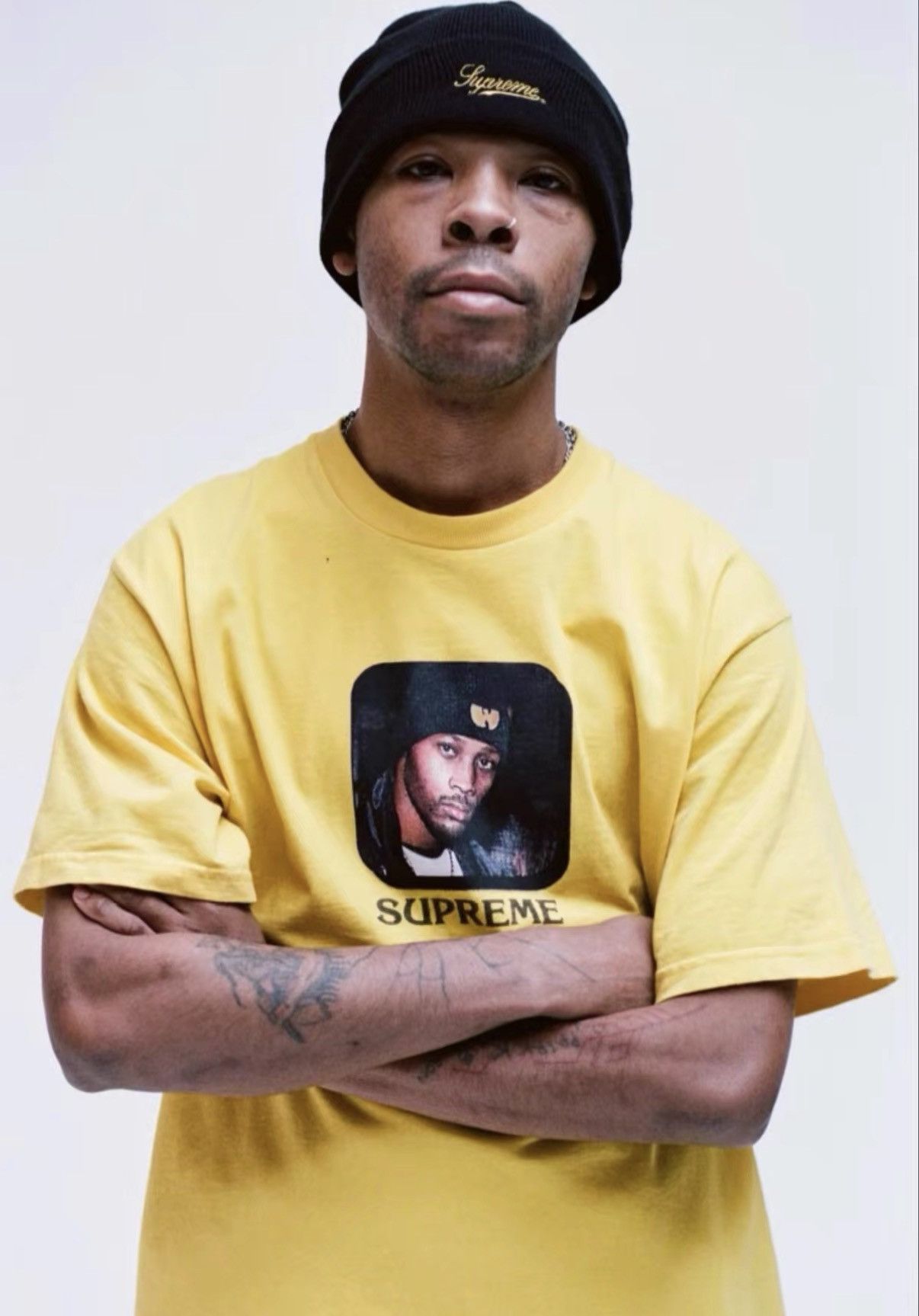 Supreme Supreme FW25 Week 10 Supreme/Wu-Tang Clan Collab Beanie J46 Size ONE SIZE - 4 Thumbnail