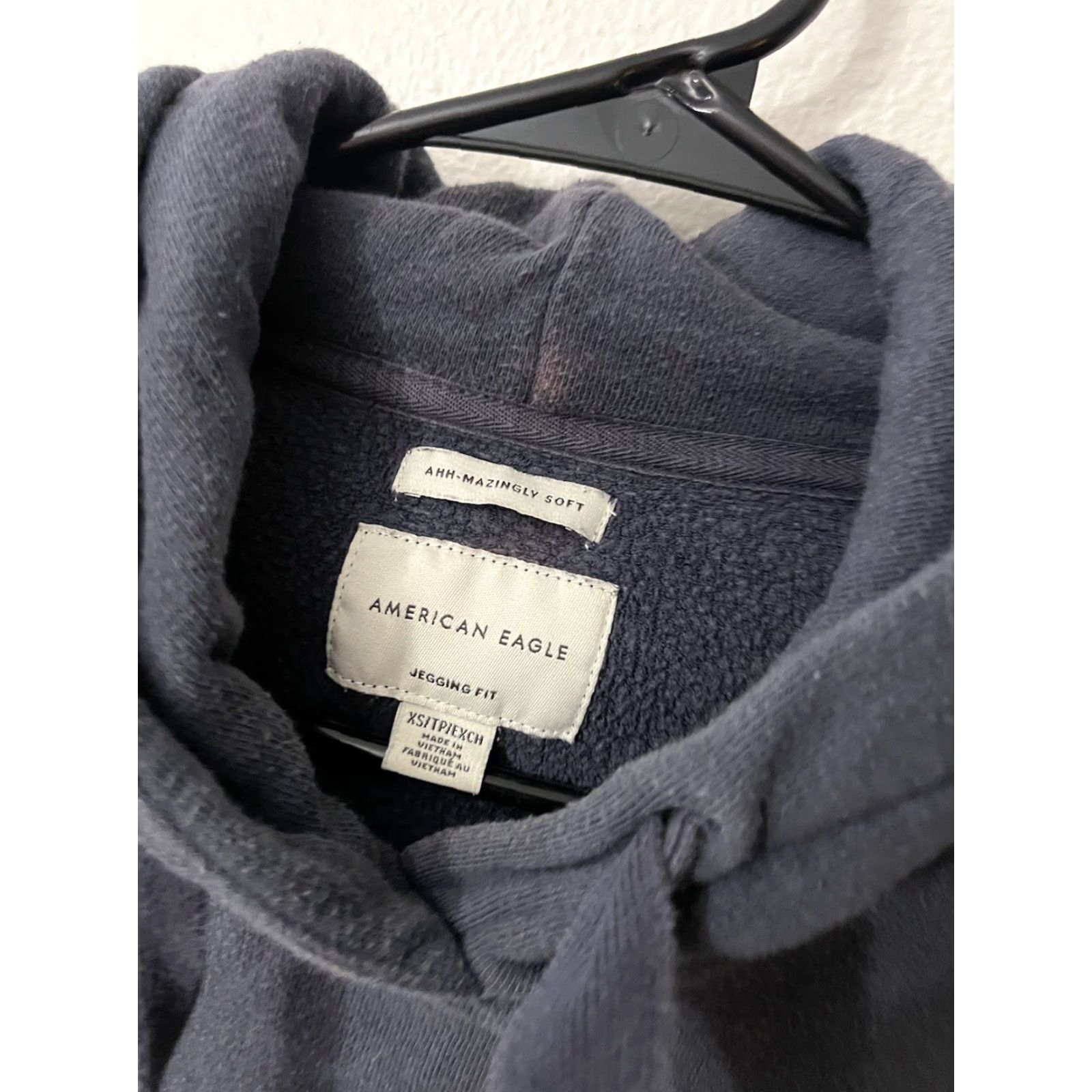 American Eagle Outfitters VINTAGE American Eagle Hoodie Womens XS Gray Camouflage Pullover Sweatshirt Jegging Fit Activewear Shirt/Top Womens XS Gray Camouflage Hoodie Size XS / US 0-2 / IT 36-38 - 3 Thumbnail