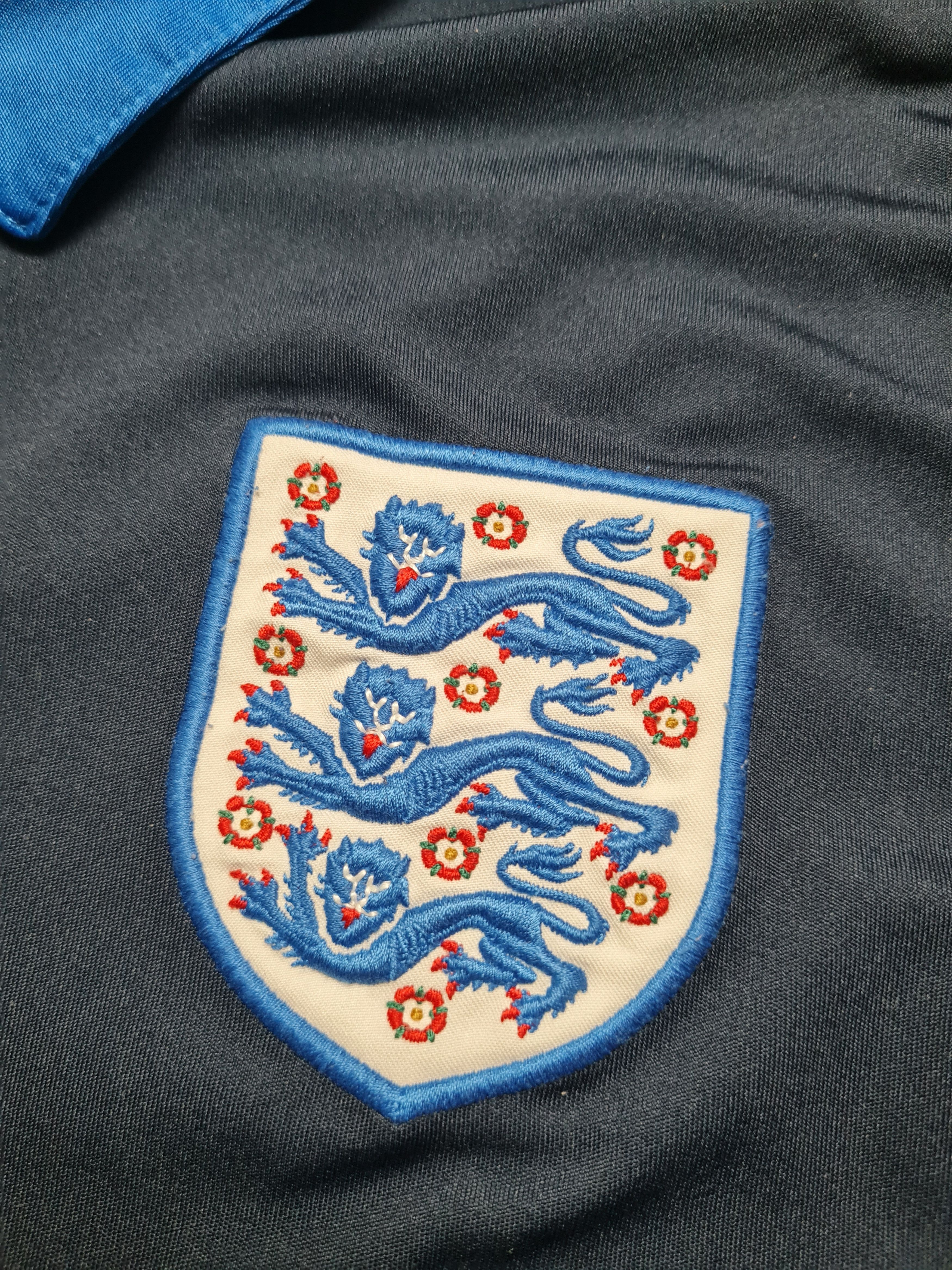 Umbro England Umbro Away Shirt 2012 Polo Soccer Jersey Three Lions Size US M / EU 48-50 / 2 - 20 Thumbnail