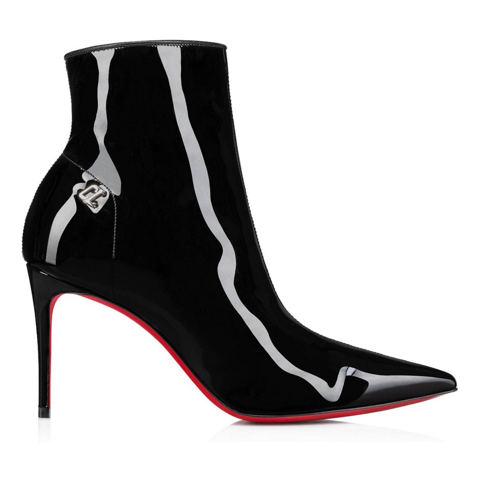 Christian Louboutin Christian Louboutin Sporty Kate Booty 85 Black Patent CL Size US 6.5 / IT 36.5 - 3 Thumbnail