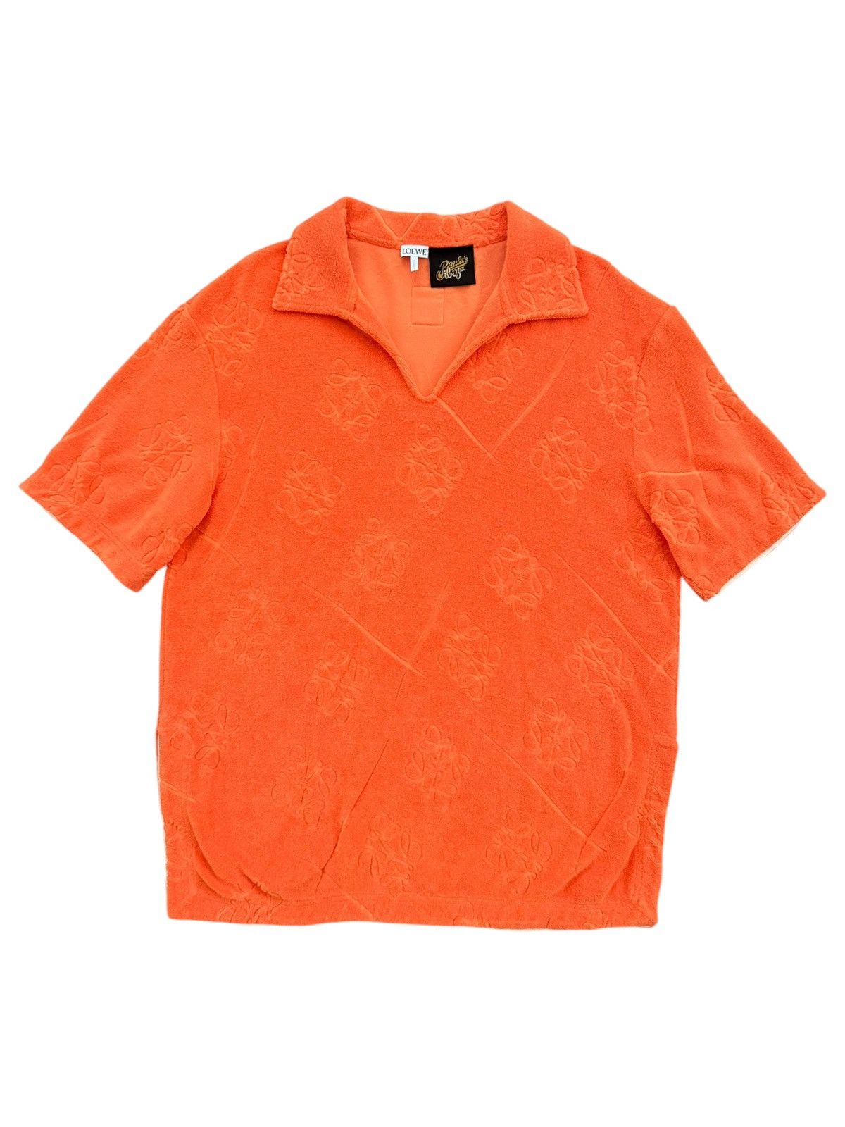 Loewe Loewe Anagram Terry Jacquard Polo Shirt Size US M / EU 48-50 / 2 - 1 Thumbnail