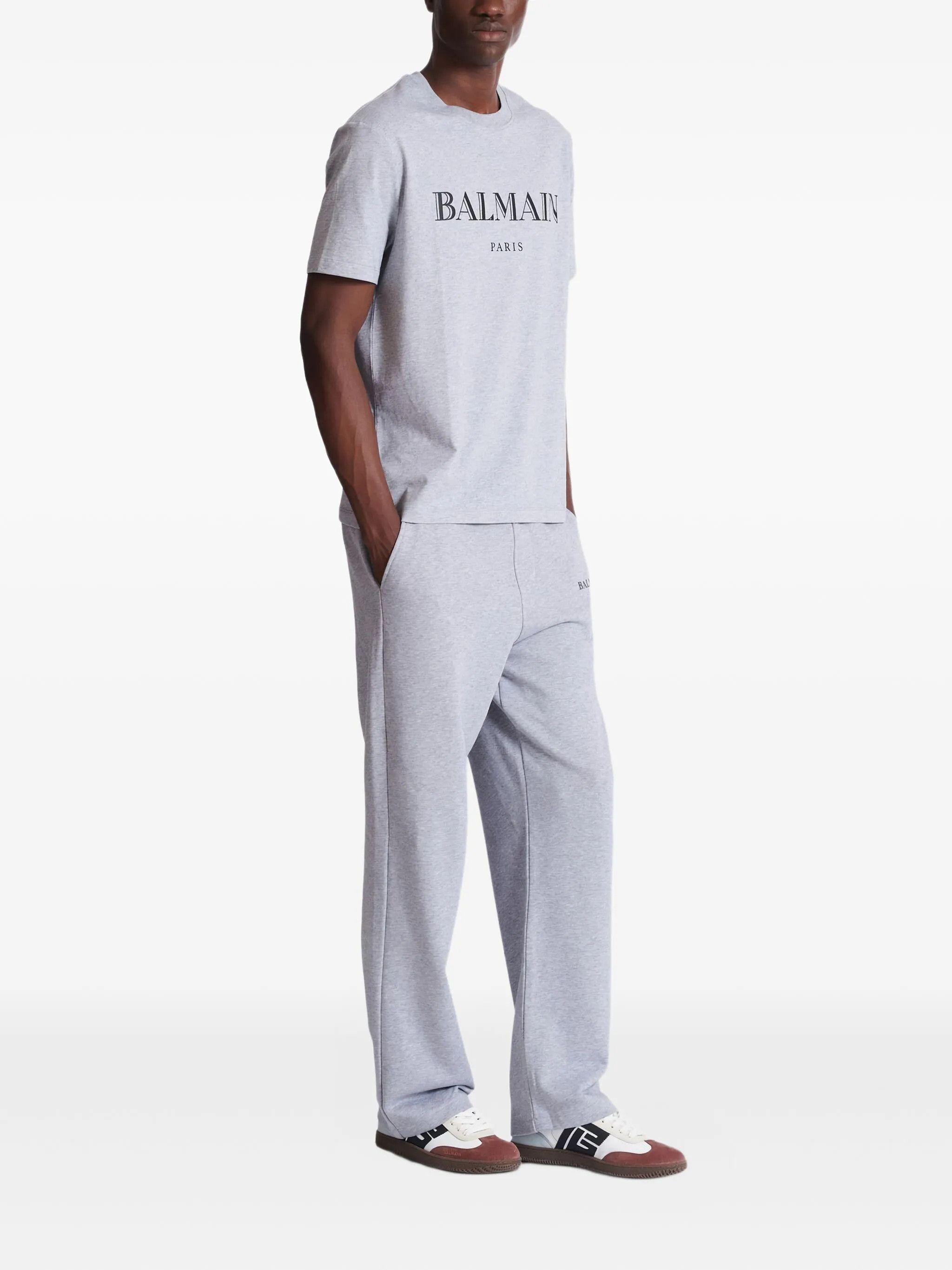 Balmain o1loc1c1125 T-Shirt in Grey Size US M / EU 48-50 / 2 - 4 Thumbnail