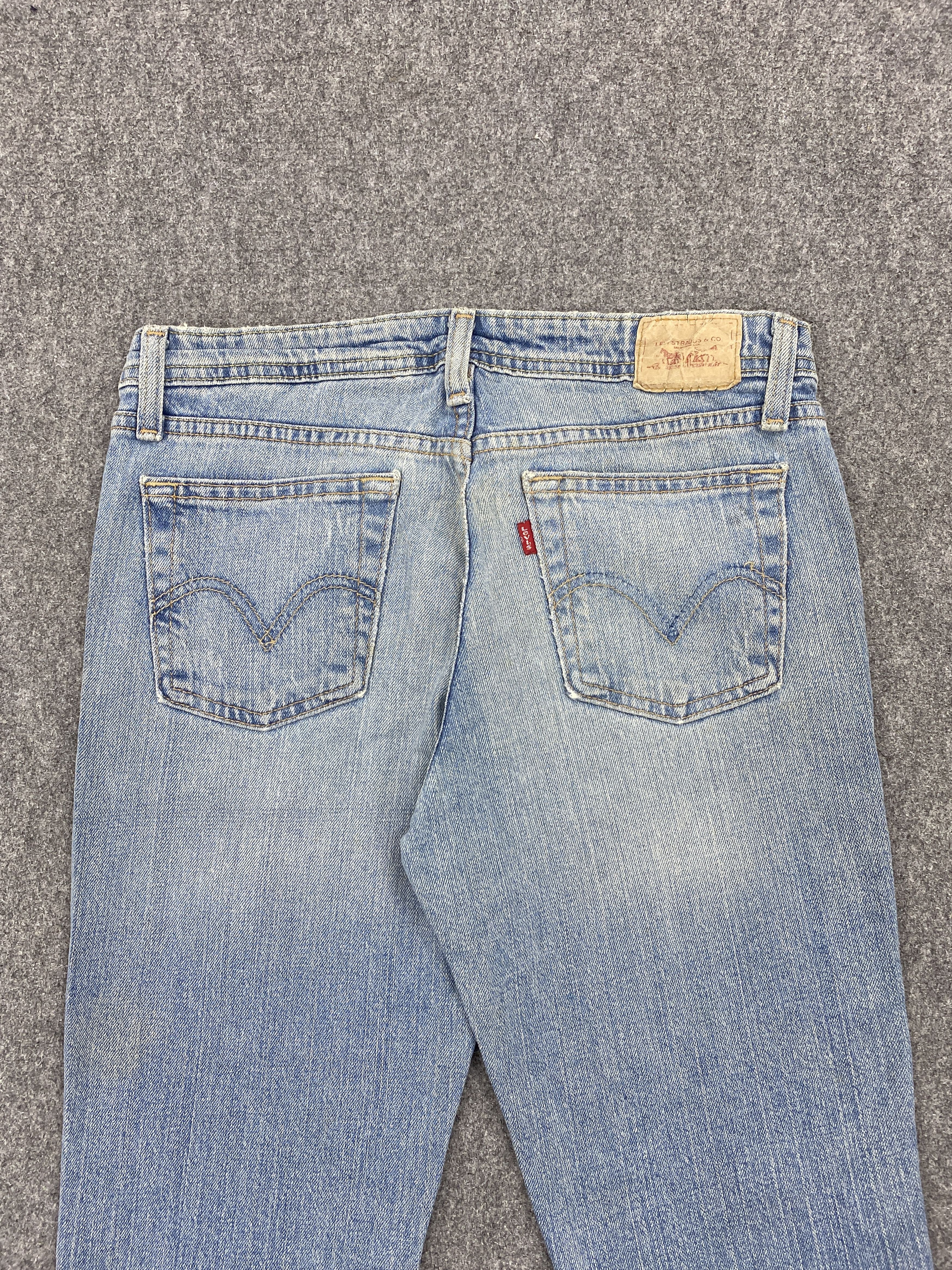 Levi's Vintage levis 518 Flare Bootcut Blue Denim DP2628 Size US 28 / EU 44 - 4 Thumbnail