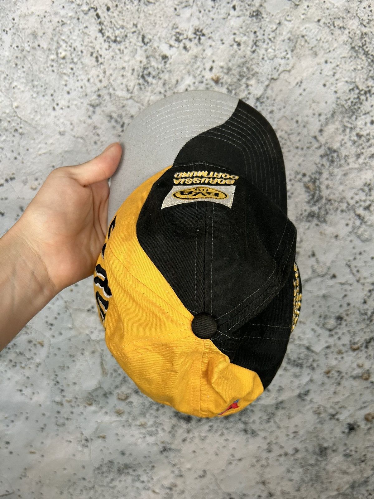 Vintage Vintage Borussia Dortmund Soccer Hat Football 90s Rare Size ONE SIZE - 6 Thumbnail