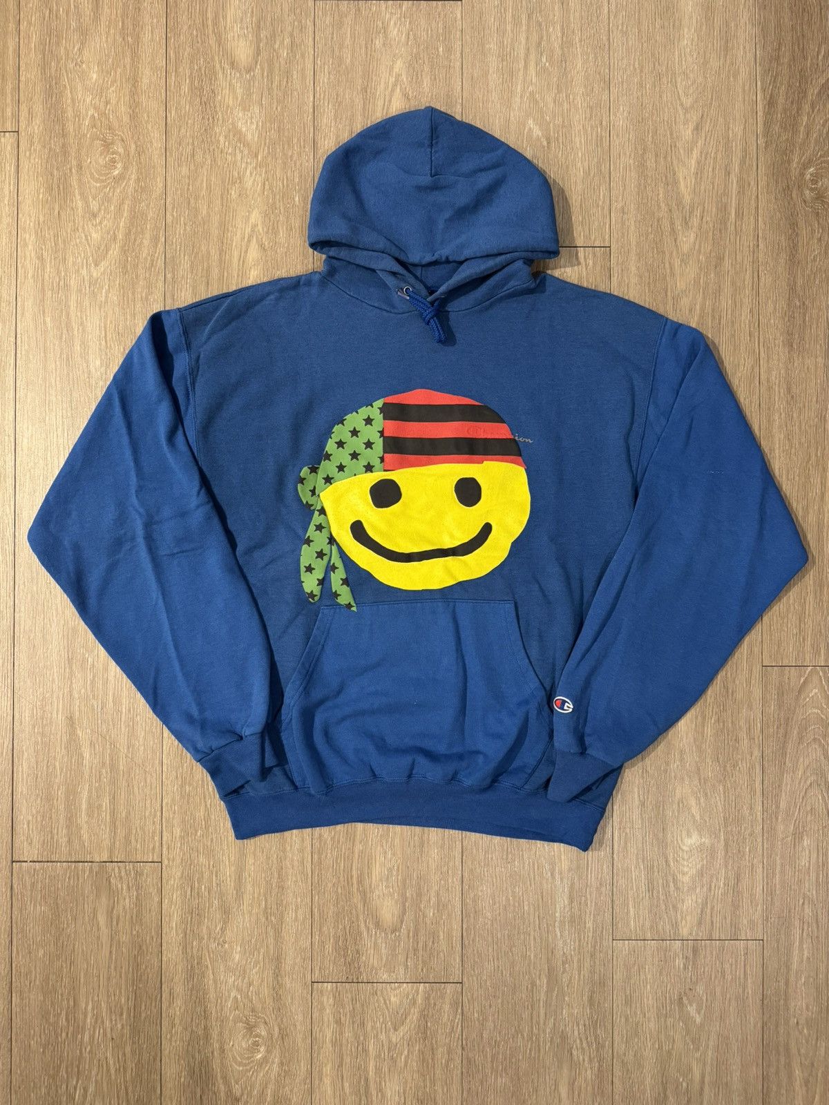 Cactus Plant Flea Market × DENIM TEARS CPFM Denim Tears Bandana Smiley Hoodie 1/1 Size US L / EU 52-54 / 3 - 1 Thumbnail