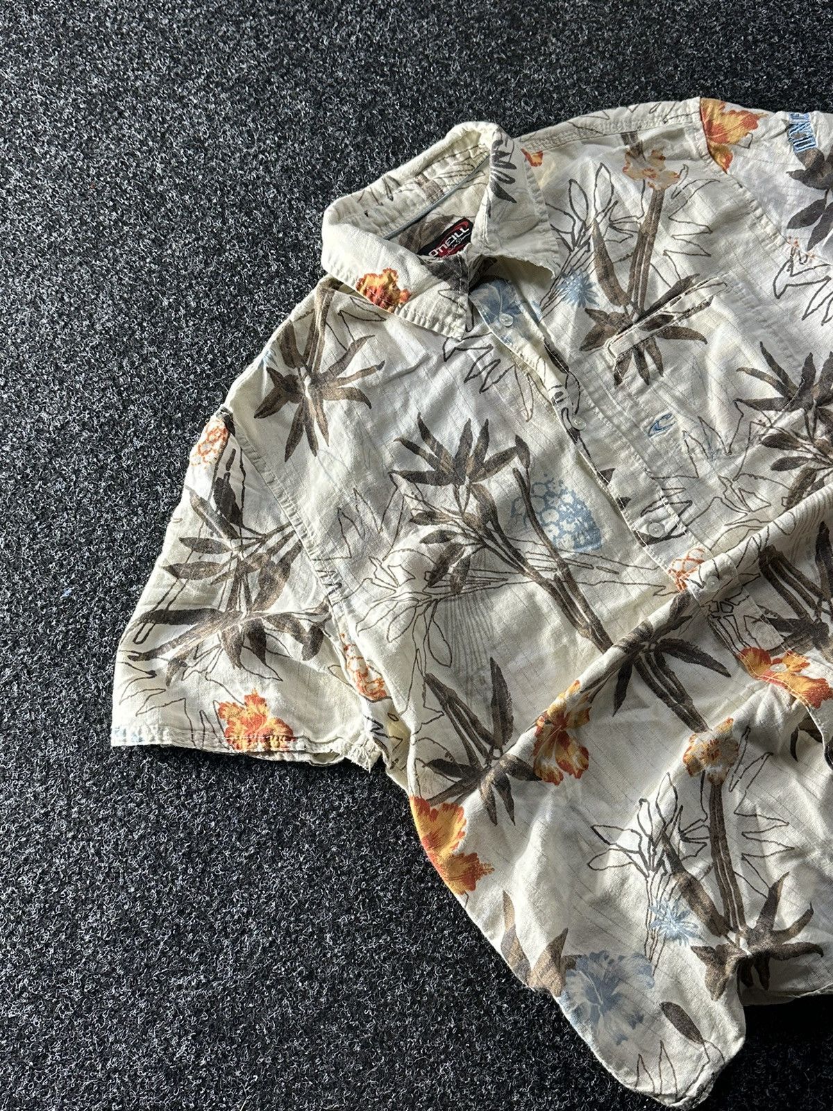 O'Neill × Vintage 🚨Vintage Y2K ONEILL SURF RARE OVERPRINT Button-up Shirt Size US XL / EU 56 / 4 - 2 Thumbnail