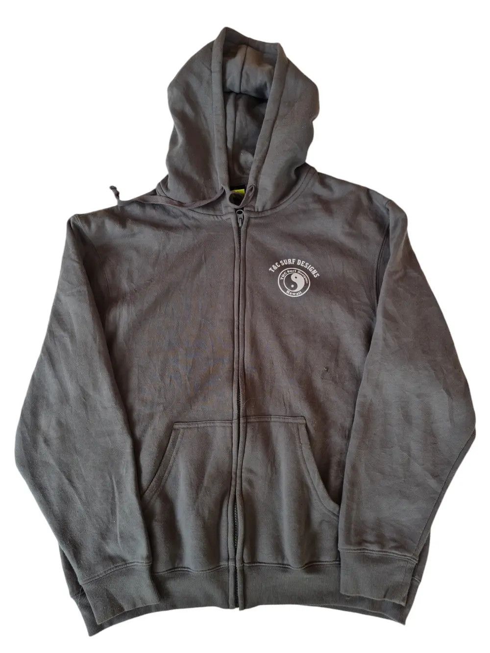 Vintage Vintage T&C Surf Hawaii Hoodie Zipper Size US L / EU 52-54 / 3 - 2 Thumbnail