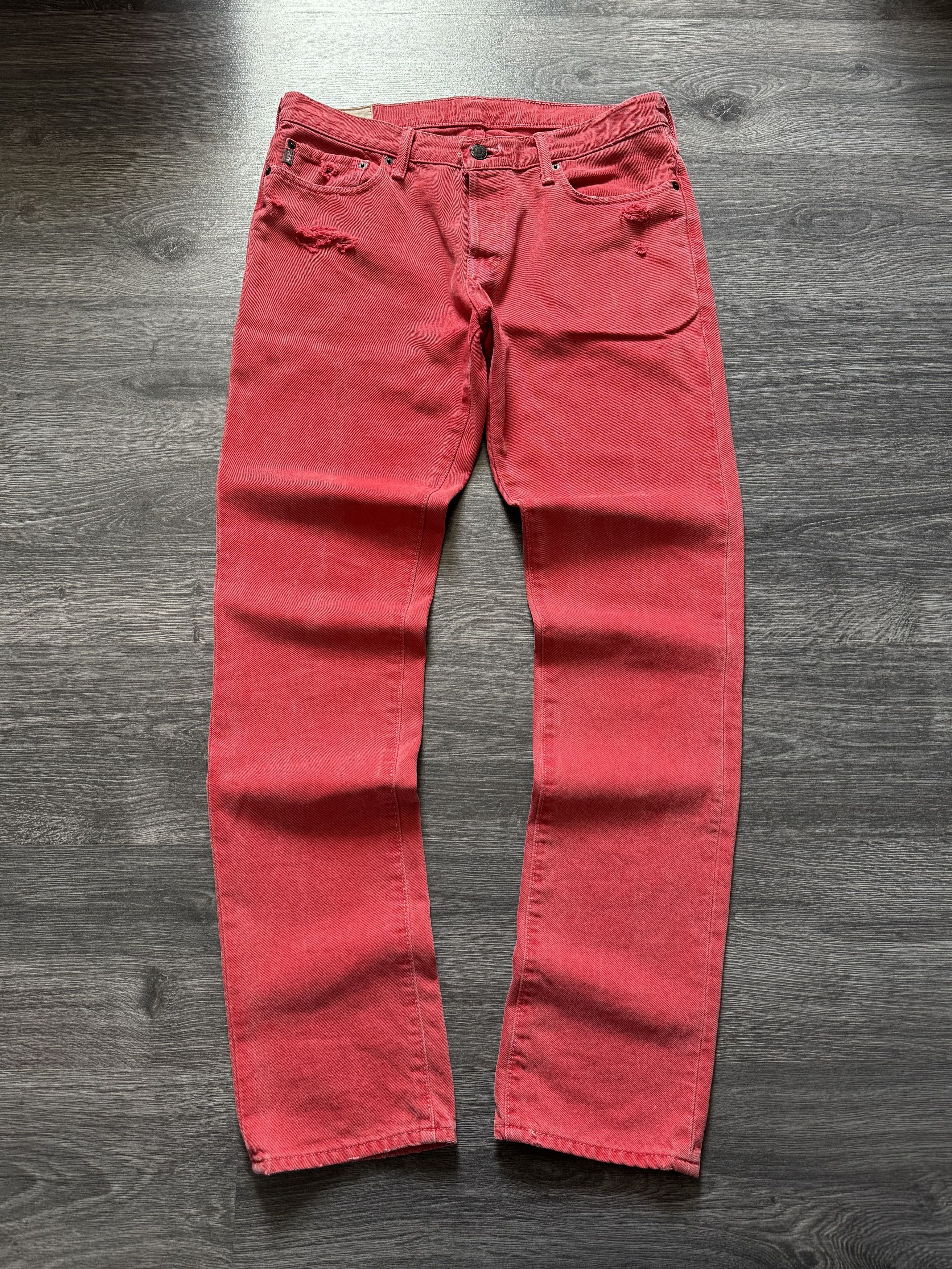 Abercrombie & Fitch Vintage Abercrombie & Fitch Distressed Washed Denim Pants Size US 34 / EU 50 - 1 Thumbnail