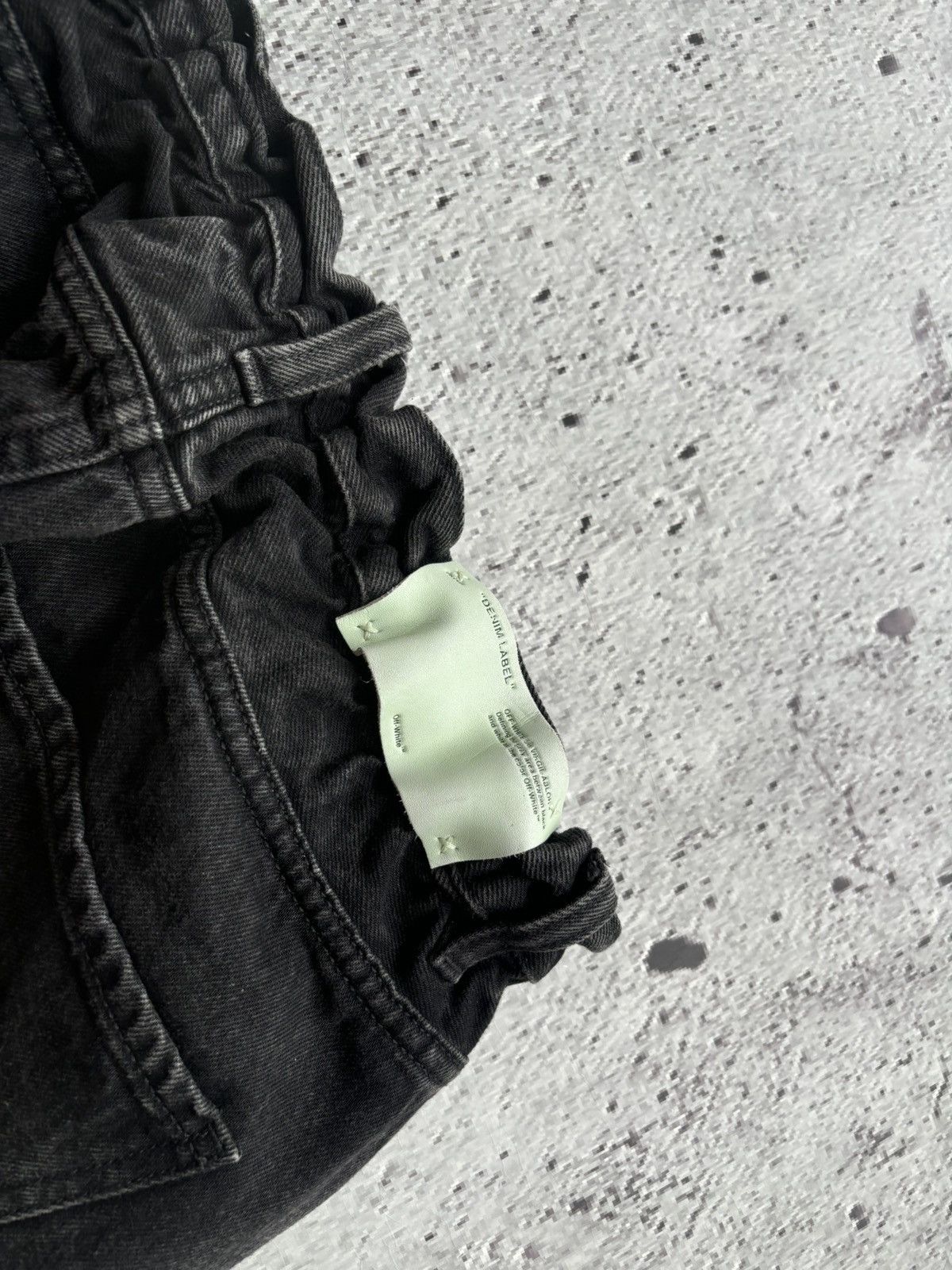 Off-White Off-white Black Denim Size US 29 - 5 Thumbnail