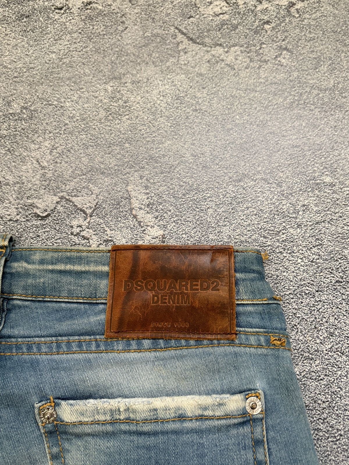 Dsquared2 Dsquared2 Women's Slim Distressed Jeans Blue 36 IT / 0 US Size 25" / US 0 / IT 36 - 6 Thumbnail