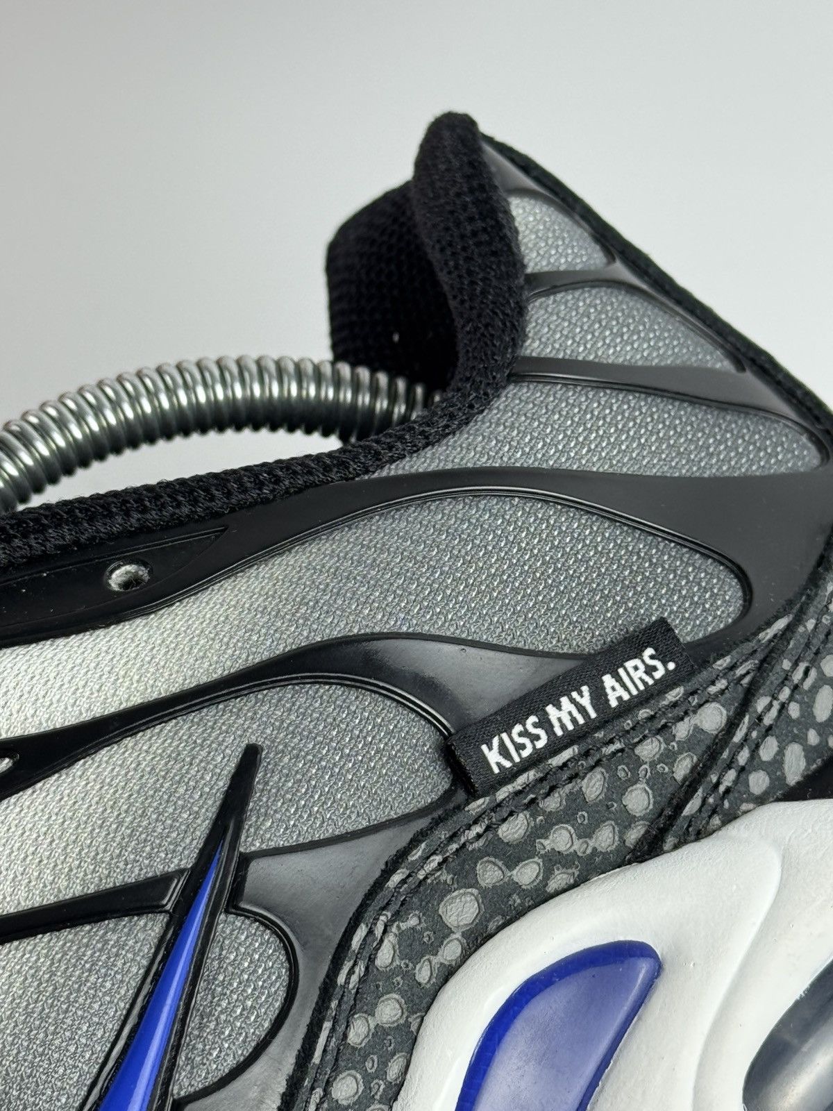 Nike Nike Air Max Plus Tn`Kiss My Airs’ Metallic Silver US9.5 Size US 9.5 / EU 42-43 - 9 Thumbnail