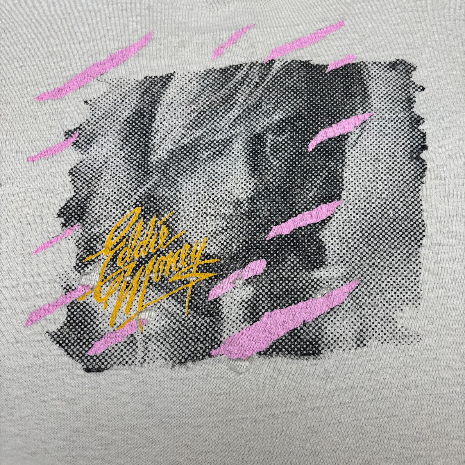 Hanes × Vintage Vintage 1980 Eddie Money Touring For Keeps Shirt Men's Large Size US L / EU 52-54 / 3 - 3 Thumbnail