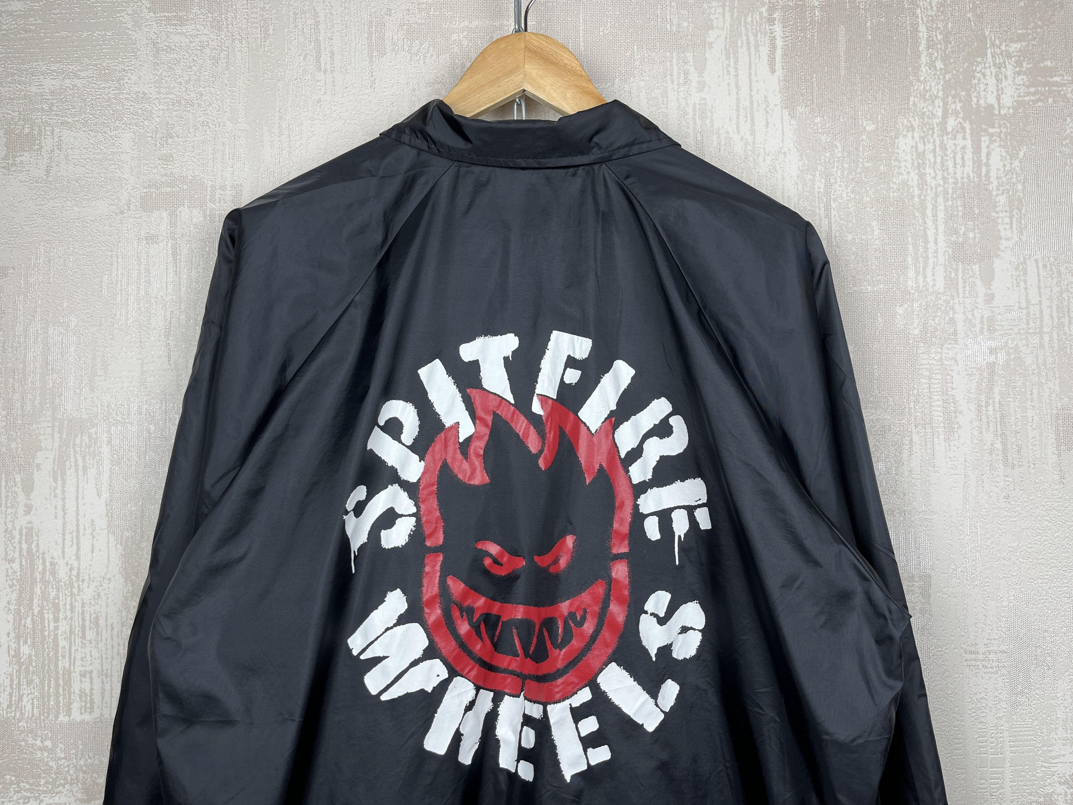 Shorty's Skateboards Spitfire Wheels Windbreaker Overshirt Jacket Snap Button Size US L / EU 52-54 / 3 - 3 Thumbnail