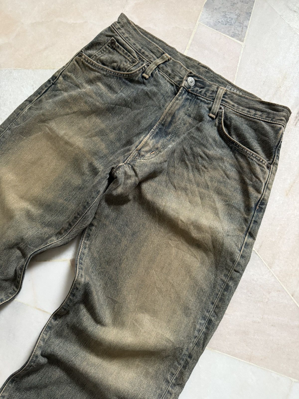 Japanese Brand 2000s Vintage Edwin 445 rusty pants Size US 30 / EU 46 - 3 Thumbnail
