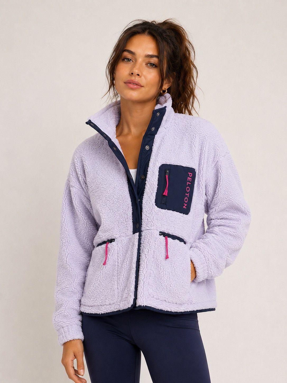 Peloton 🎉LAST PIECE 🎉PELOTON Ho121 Sherpa Jacket Size XXL / US 16-18 / IT 52-54 - 1 Thumbnail
