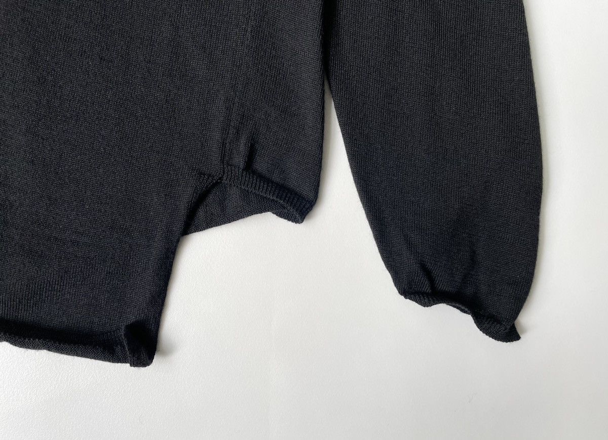 Comme des Garcons A/W 15 ‘Metal Logo’ Black Sweater Size US M / EU 48-50 / 2 - 13 Thumbnail