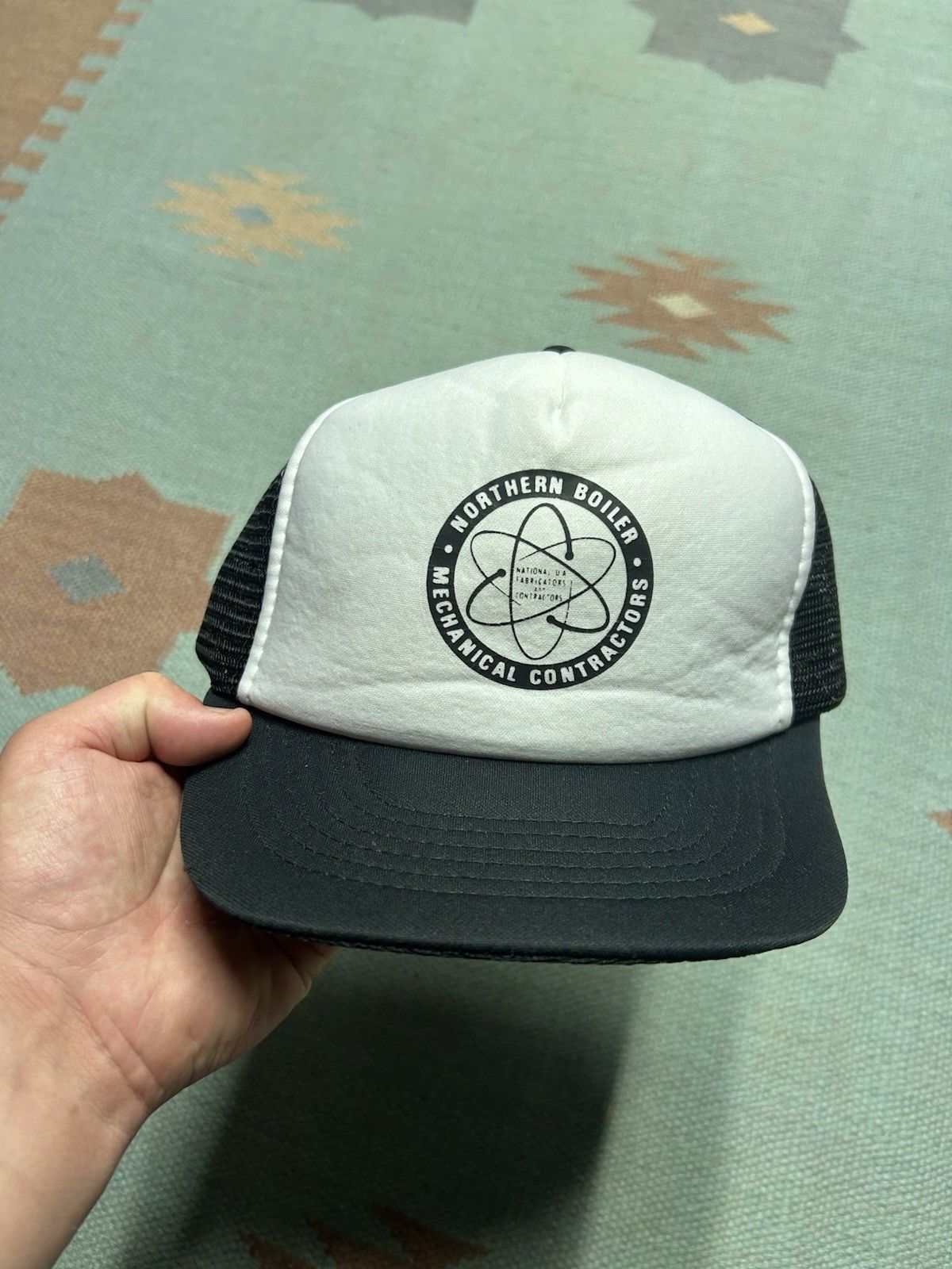Vintage Vintage trucker hat northern boiler mechanical contractors Size ONE SIZE - 2 Thumbnail