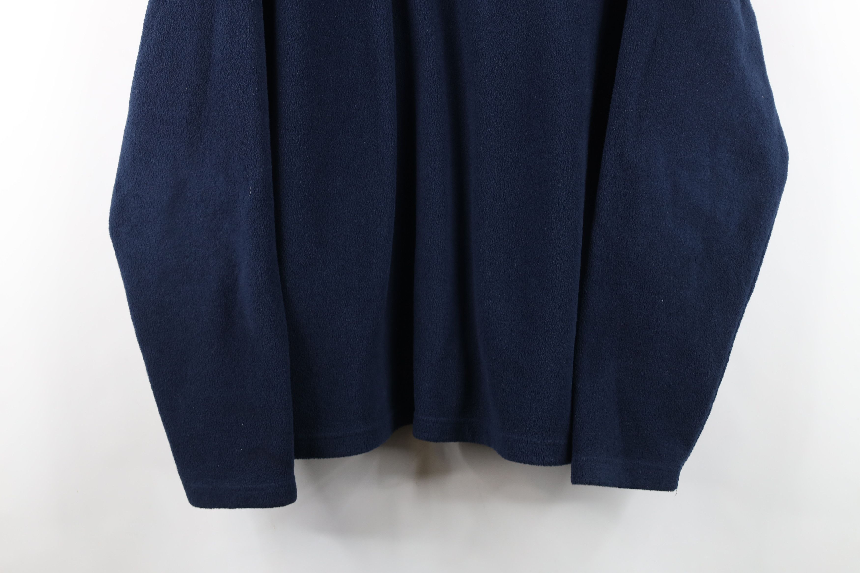 Gap Vintage 90s Y2K Gap Half Zip Fleece Pullover Sweater Blue Size US L / EU 52-54 / 3 - 3 Thumbnail