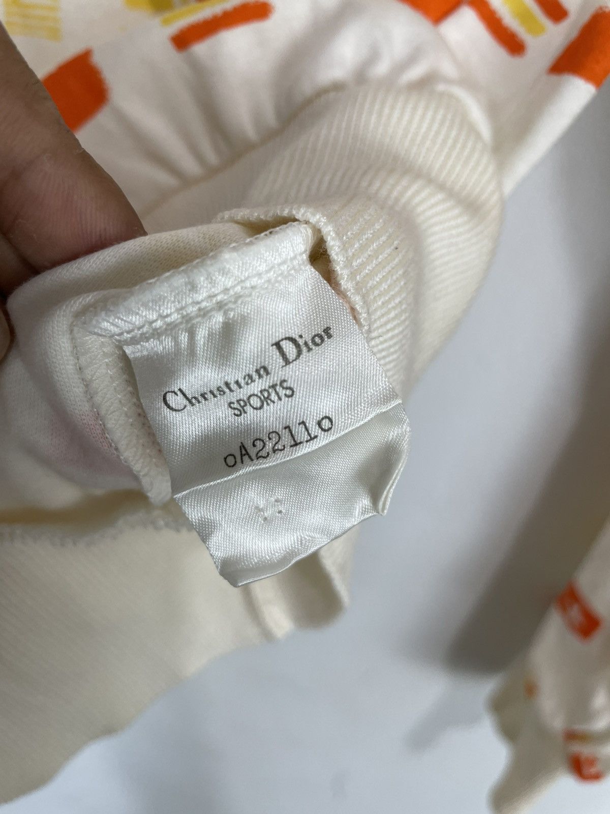 Christian Dior Monsieur Vintage Christian Dior sports Long sleeve flag printed Size M / US 6-8 / IT 42-44 - 6 Thumbnail
