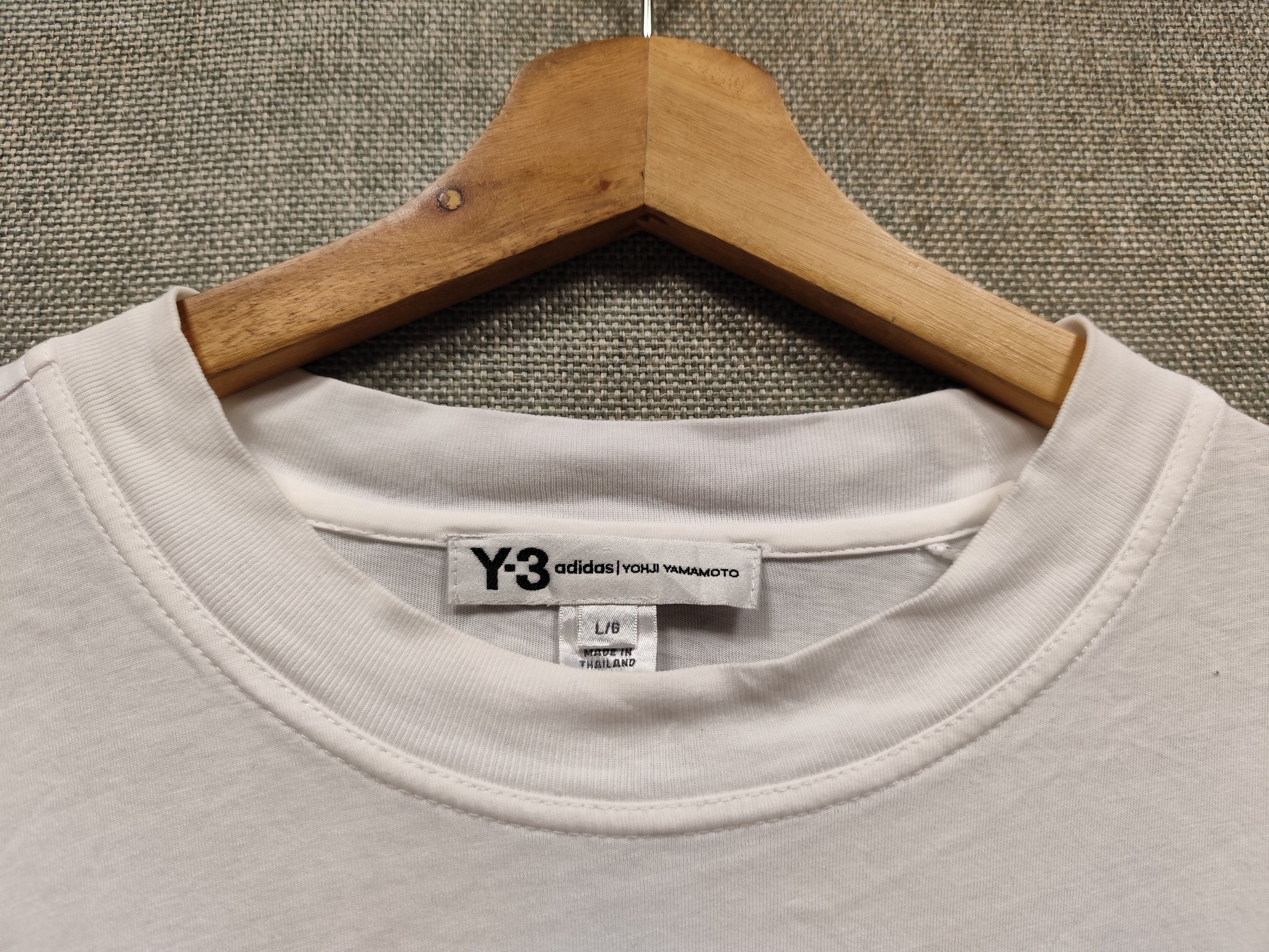Adidas × Y-3 × Yohji Yamamoto Adidas Y-3 Yohji Yamamoto Oversized Shirt Size US L / EU 52-54 / 3 - 4 Thumbnail